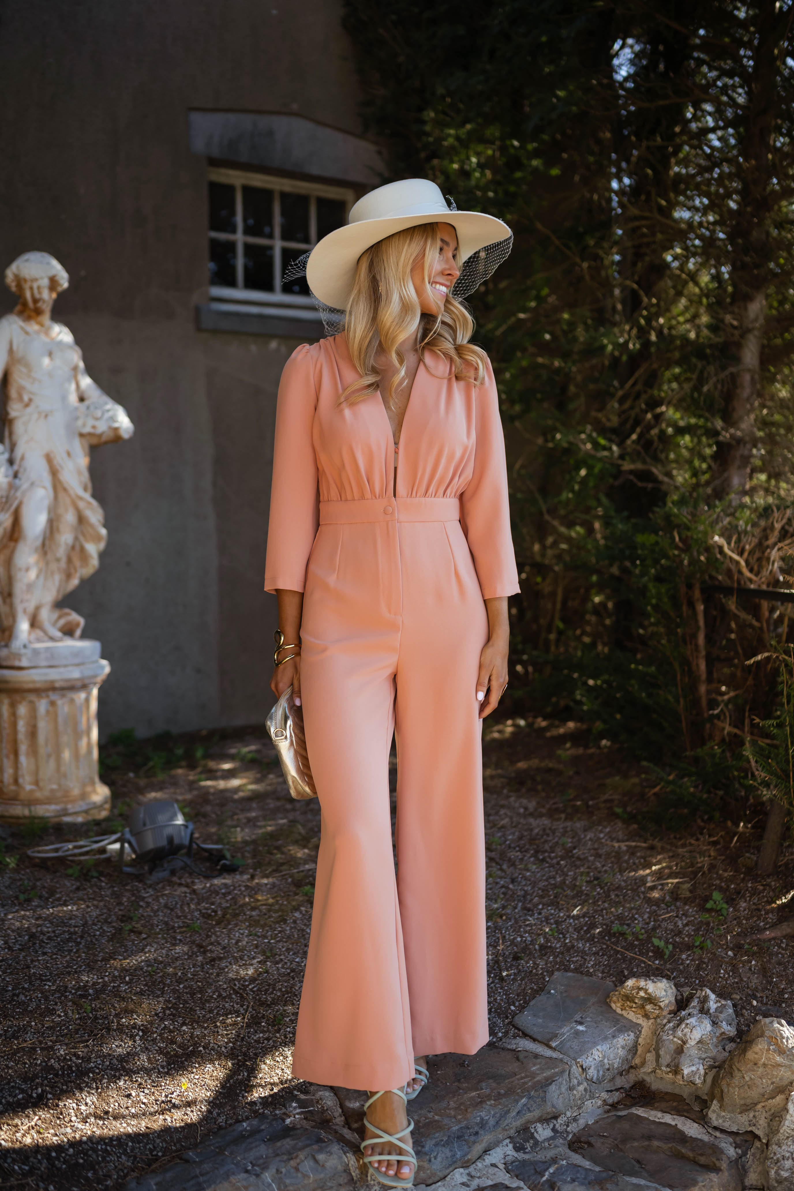 Enora Jumpsuit - Peach - Easy Clothes