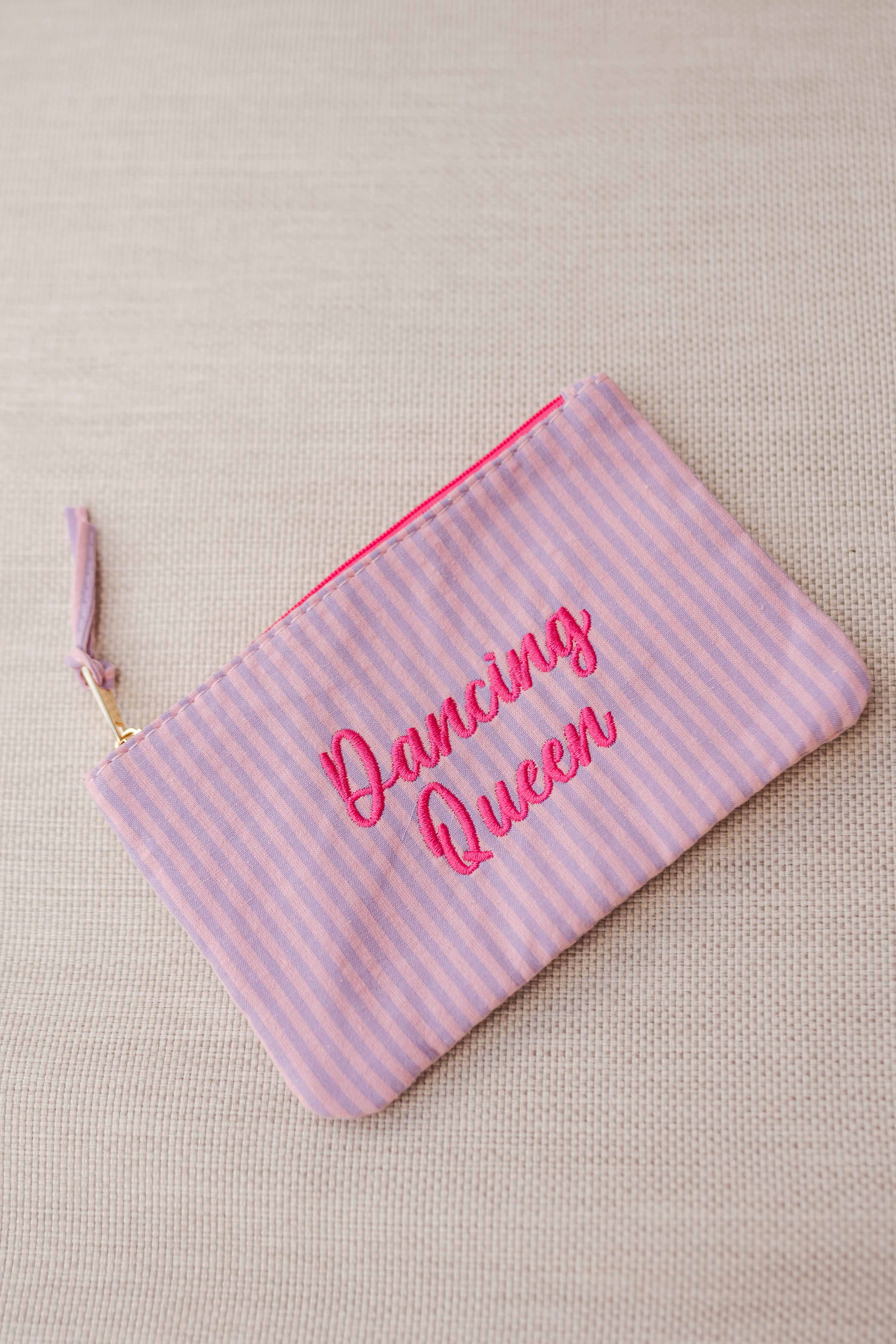 Pochette Dancing Queen - Mauve & Rose