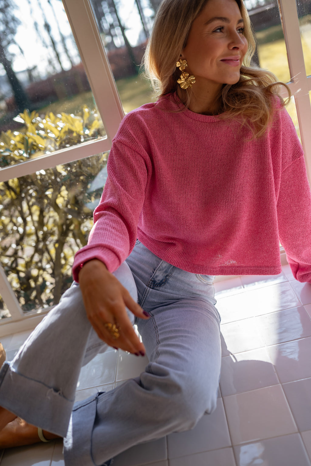 Dixie sweater - pink