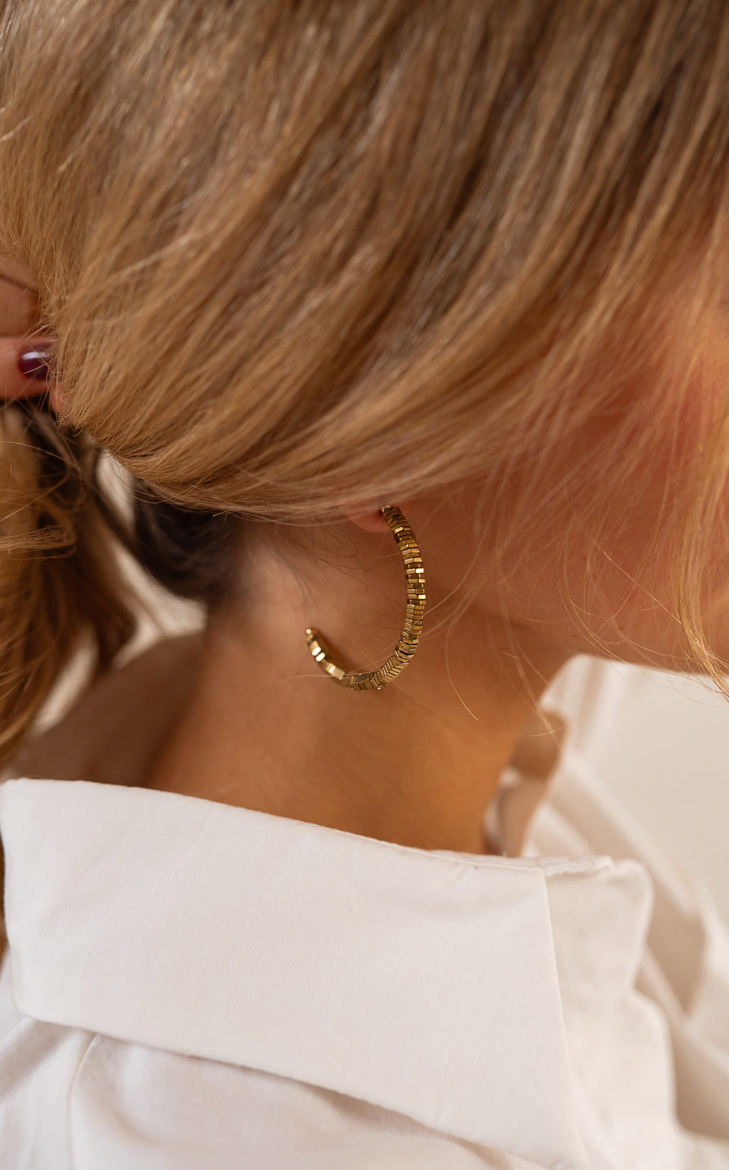 Meloé earrings - golden