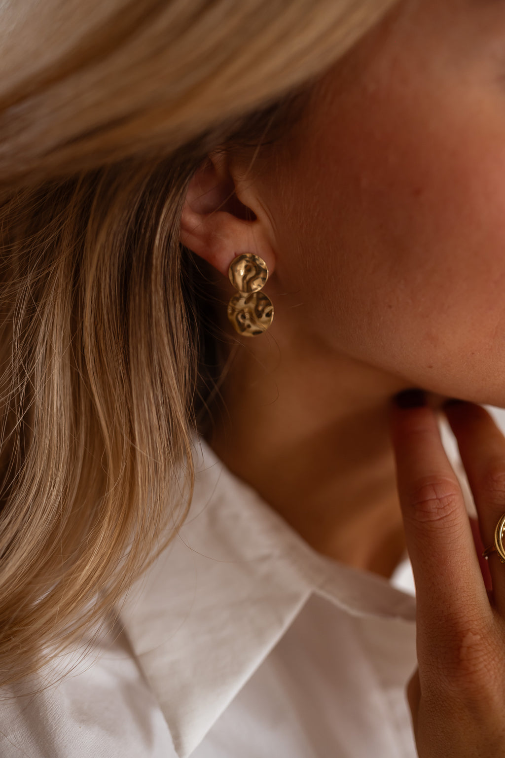 Youri earrings - golden