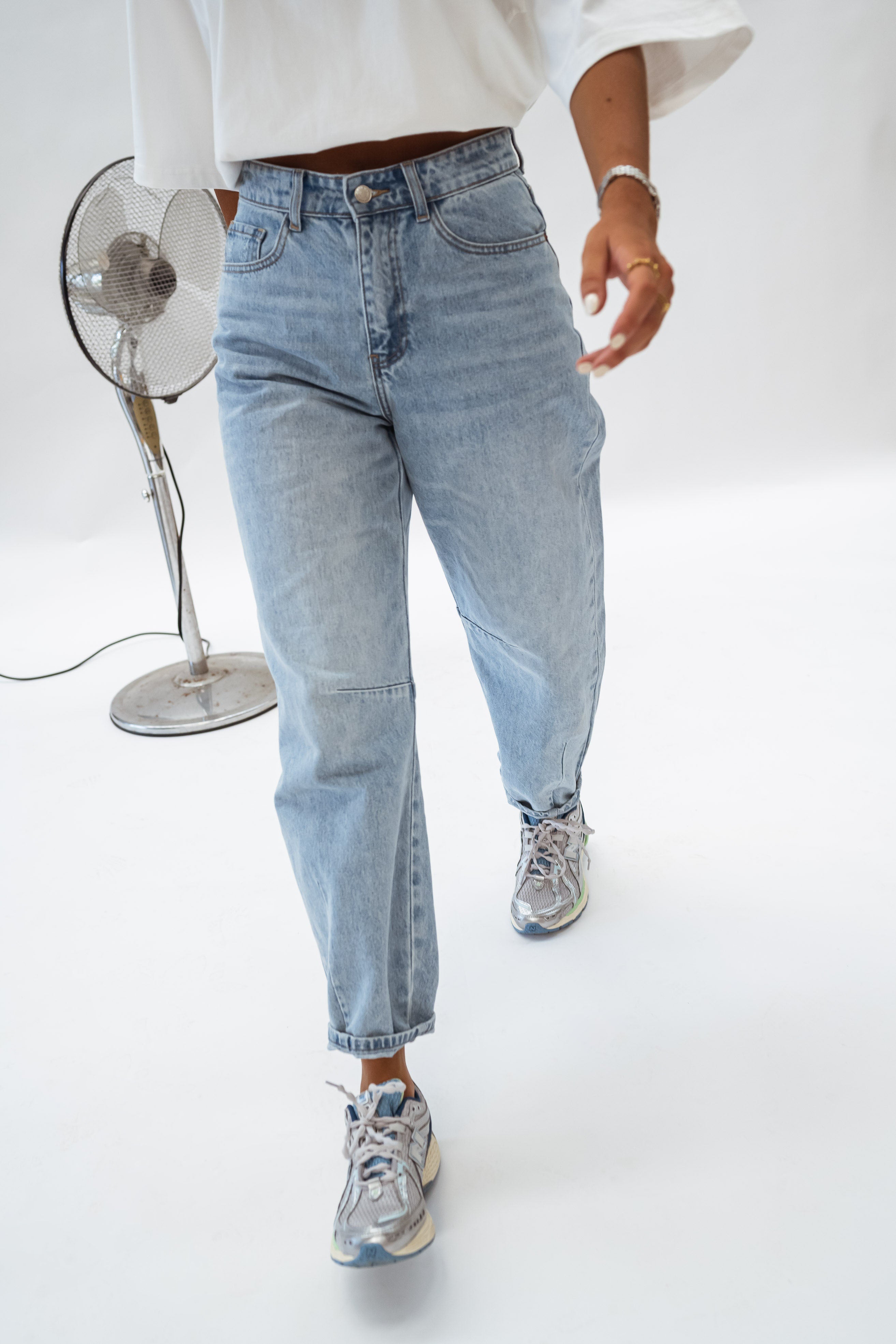 ＋CLOTHET Reactive Denim Easy Trousers 3 Toxik3 wide pants in 