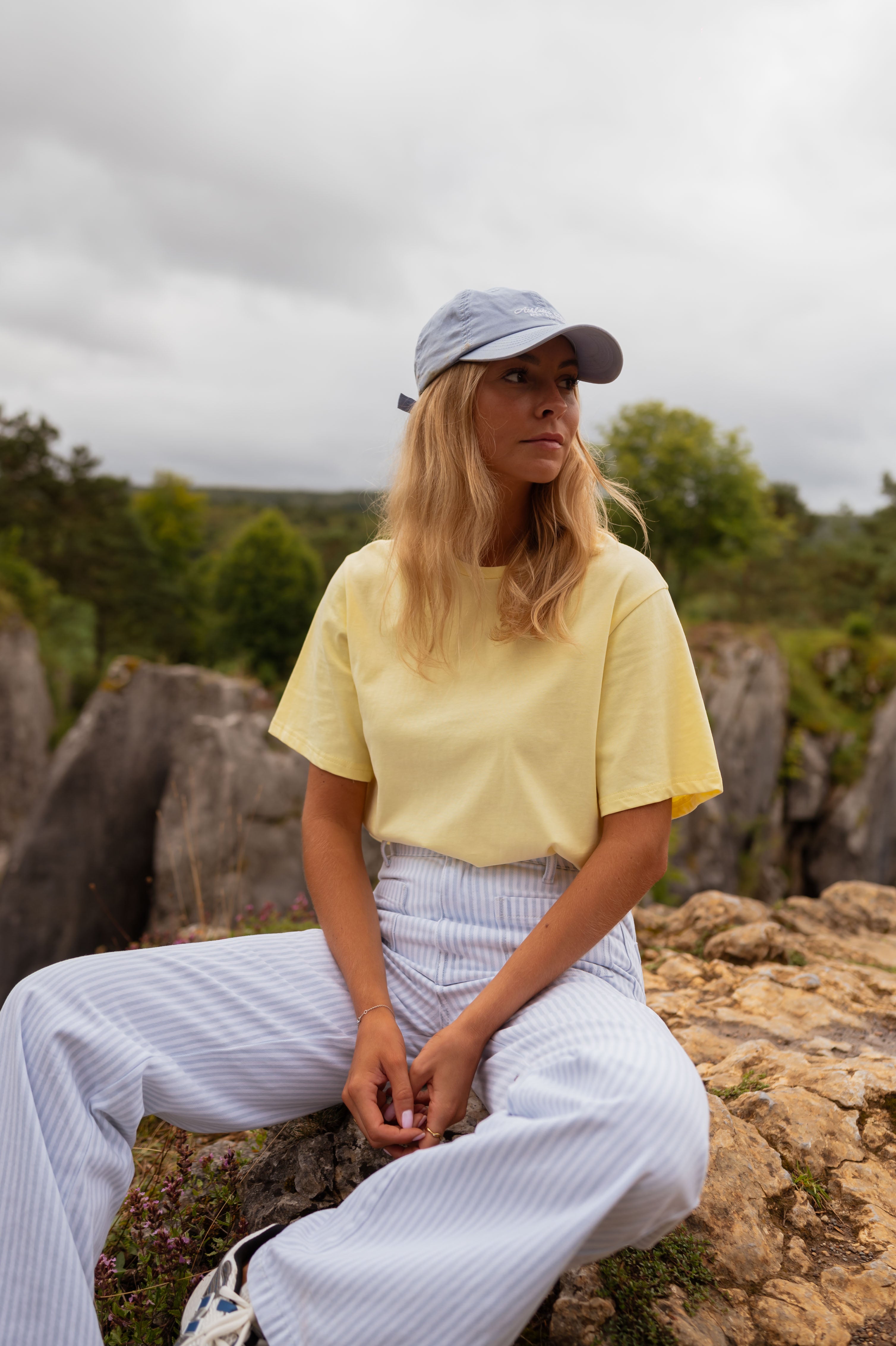 T-shirt Basique Fille New Look Jaune - Coton, Taille 14-15 Ans