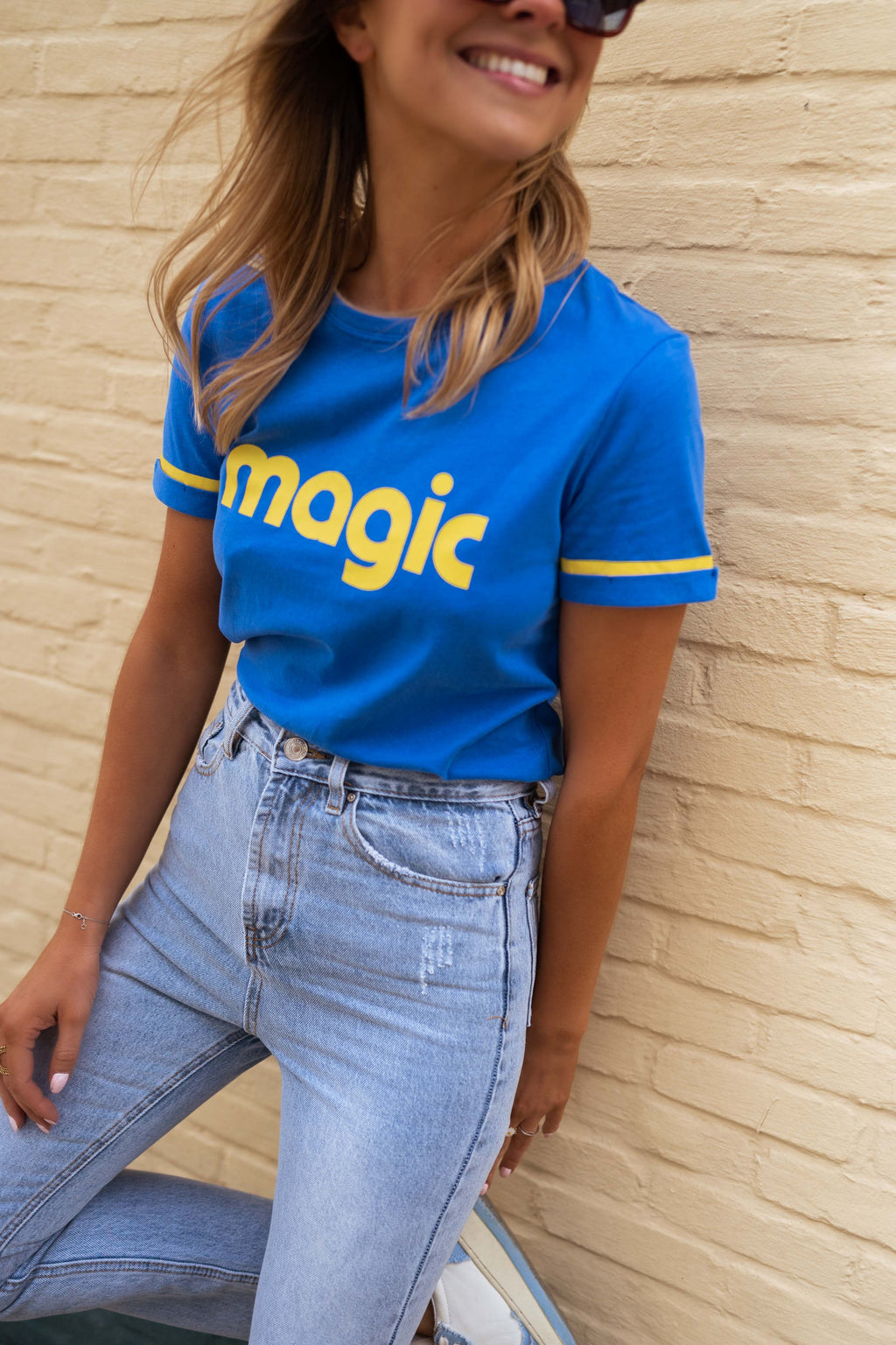 T-shirt Magic - bleu