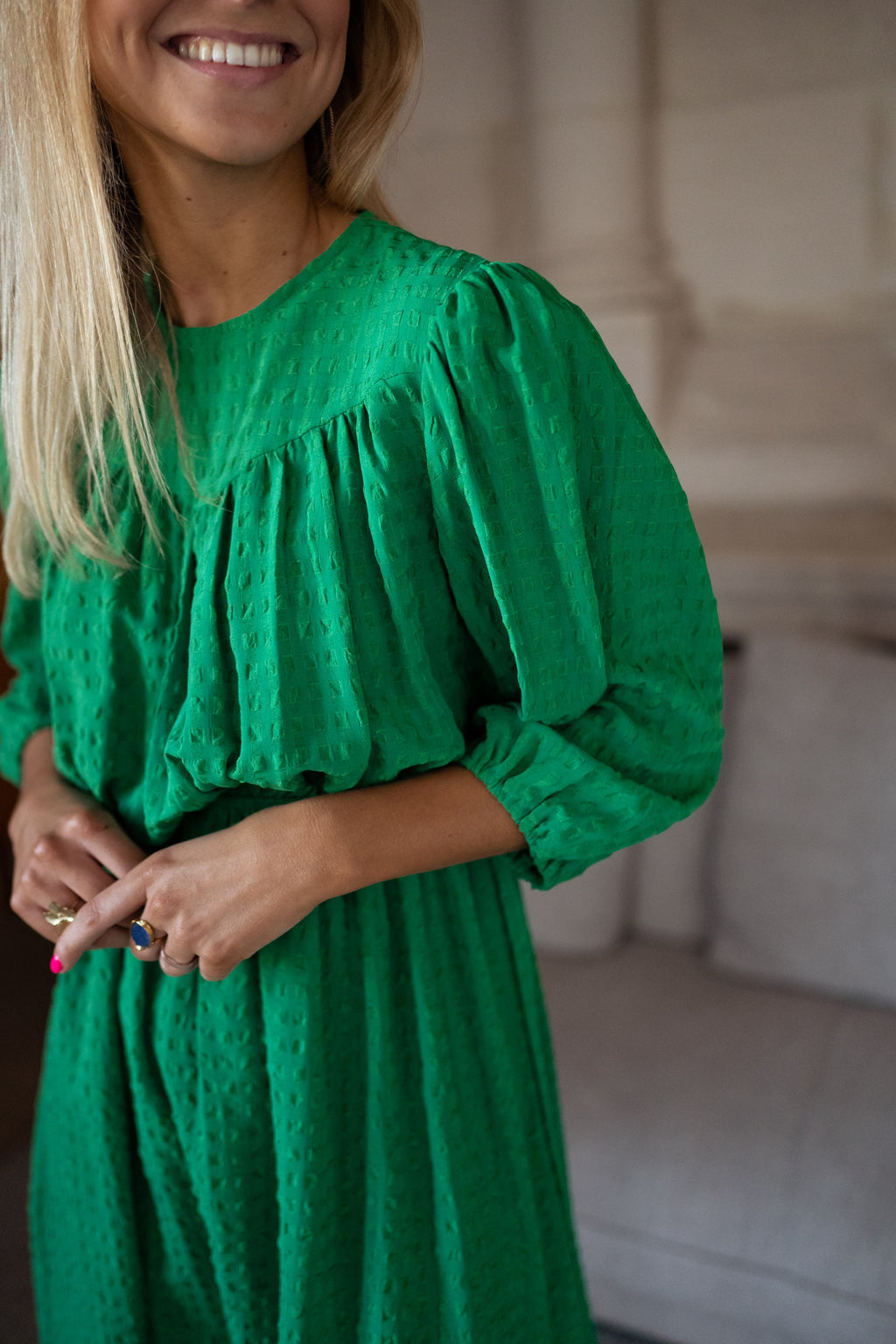 Lanna dress - green
