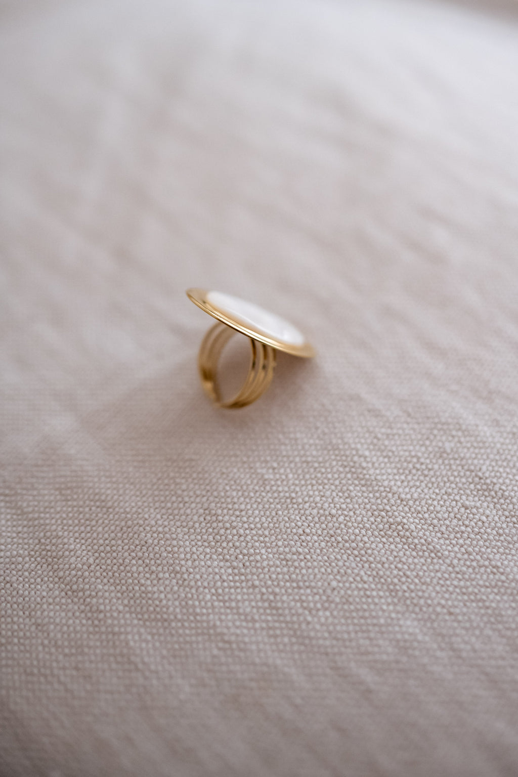 Bague Gemel - écrue