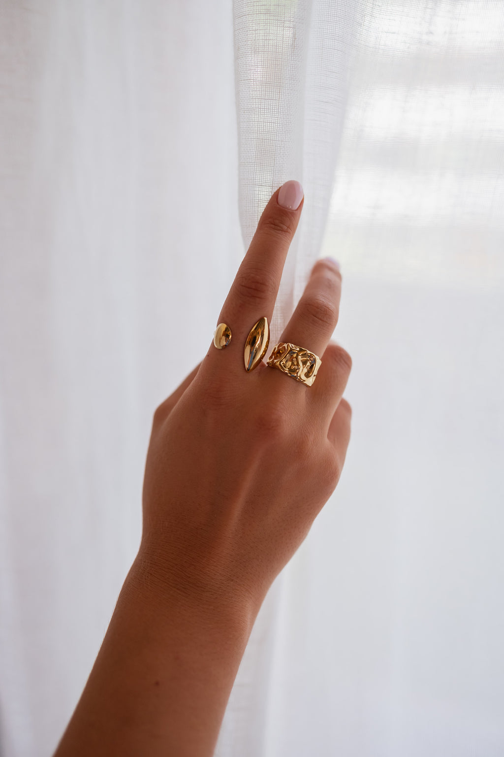 Marda ring - golden 