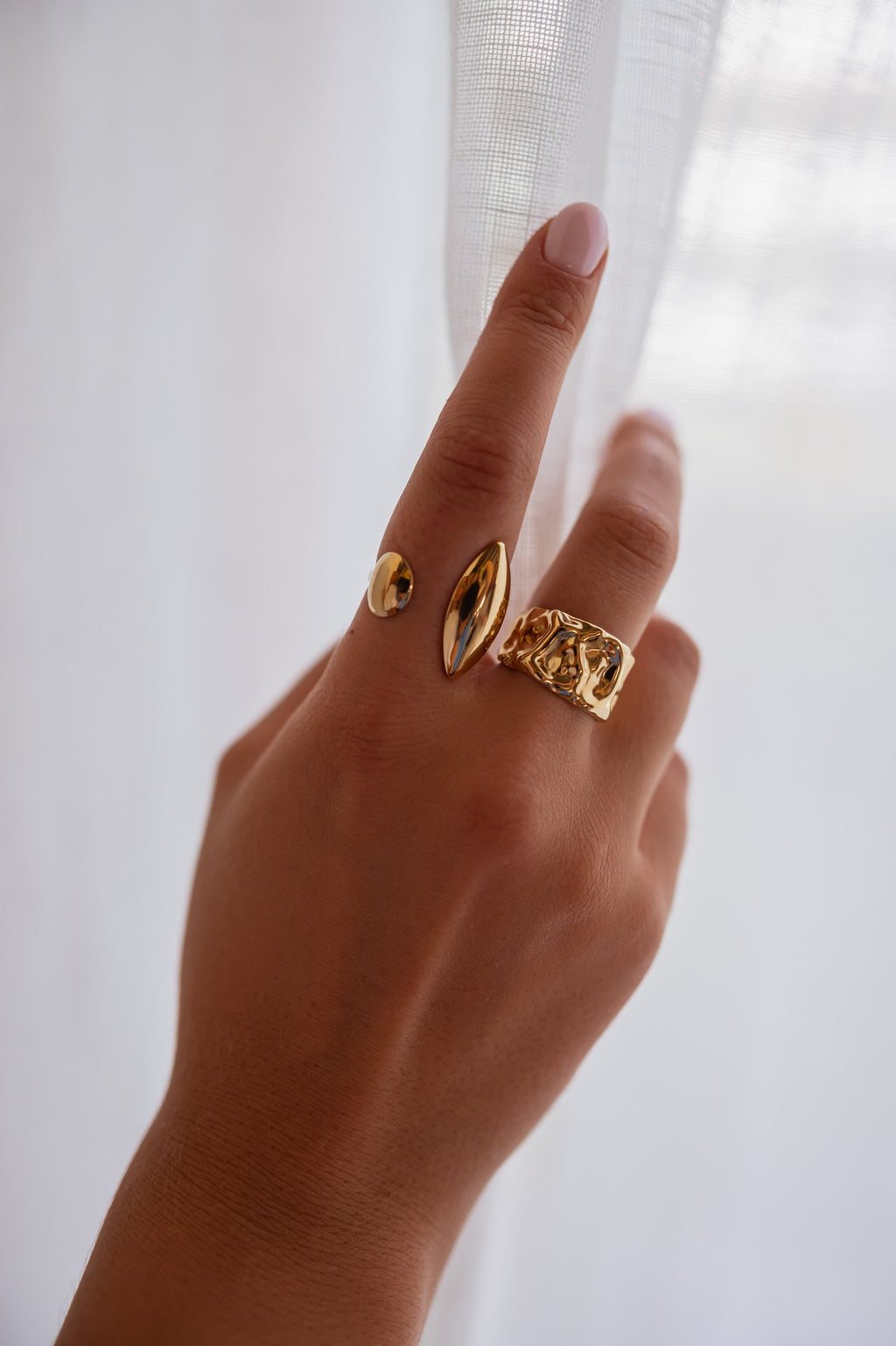 Marda ring - golden 