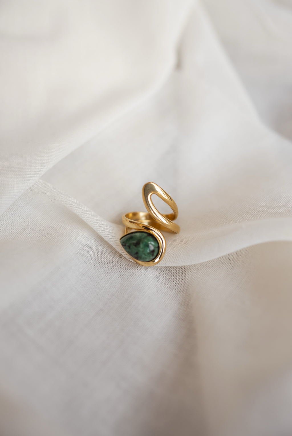 Okana ring - golden