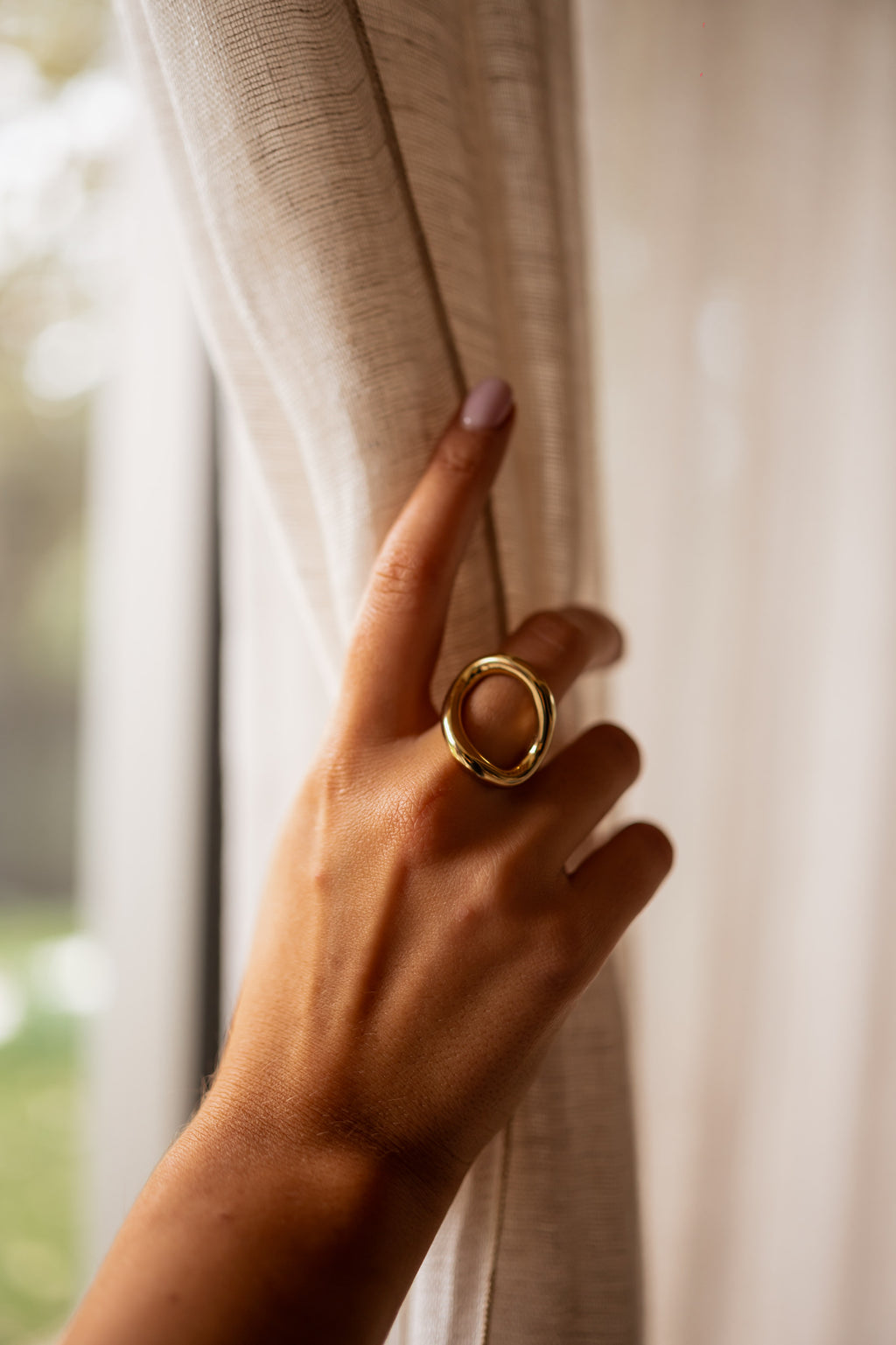Yula ring - golden