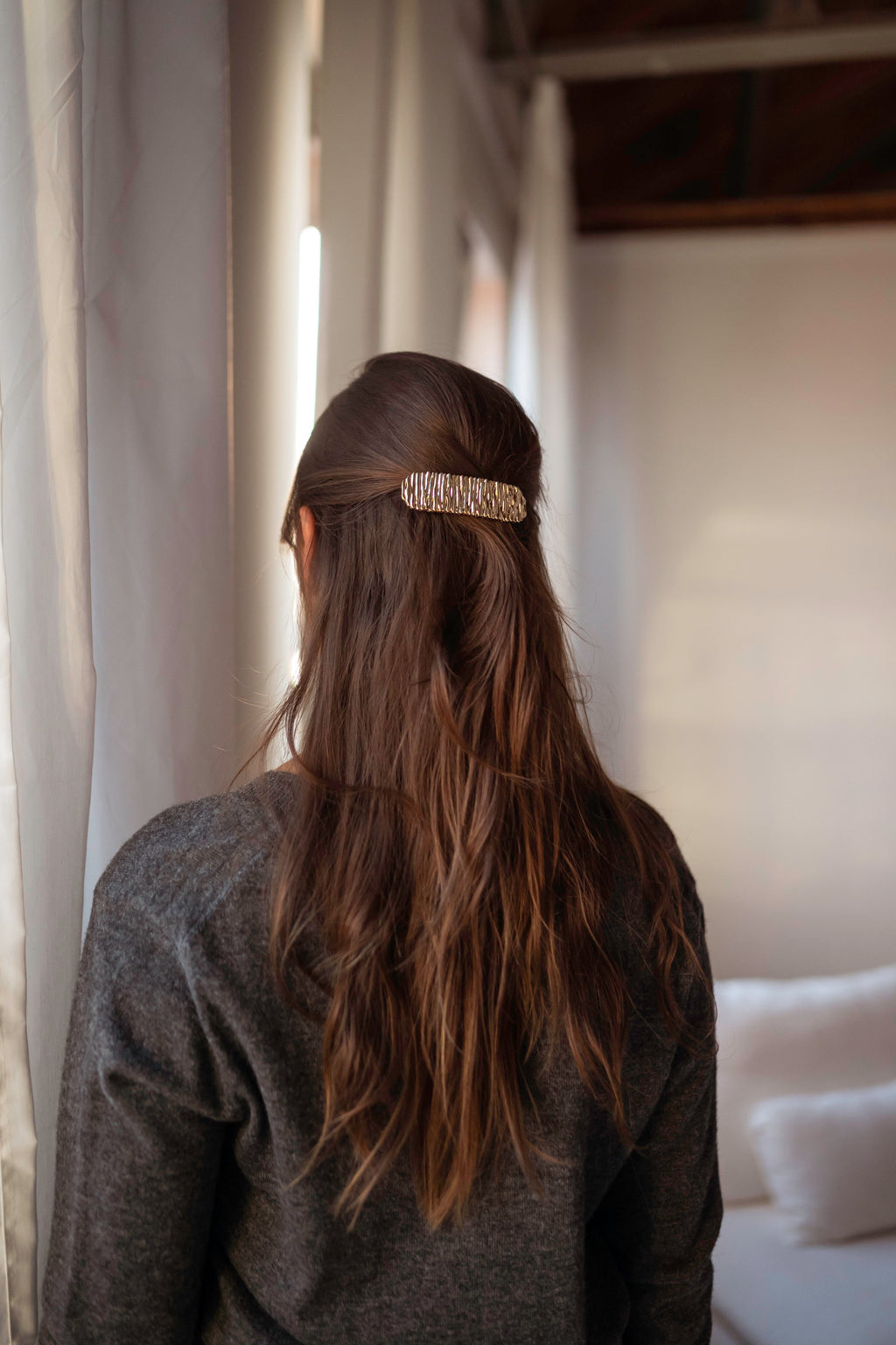 Naby hairclip - golden