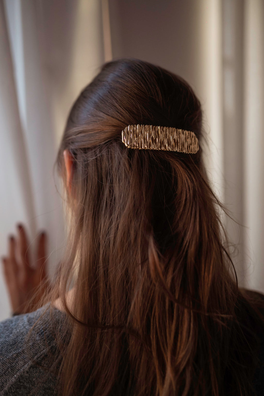 Naby hairclip - golden