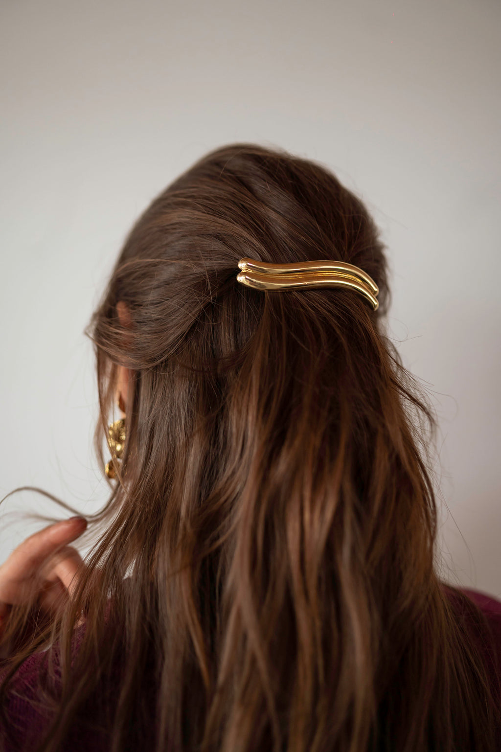 Rabo hairclip - golden