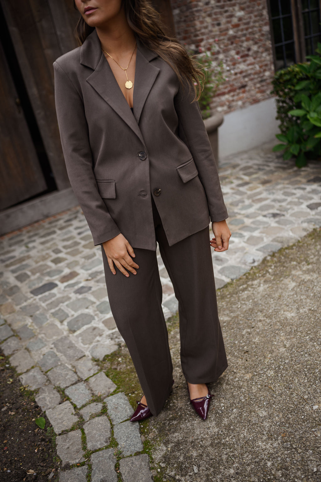 Bossy Blazer - taupe