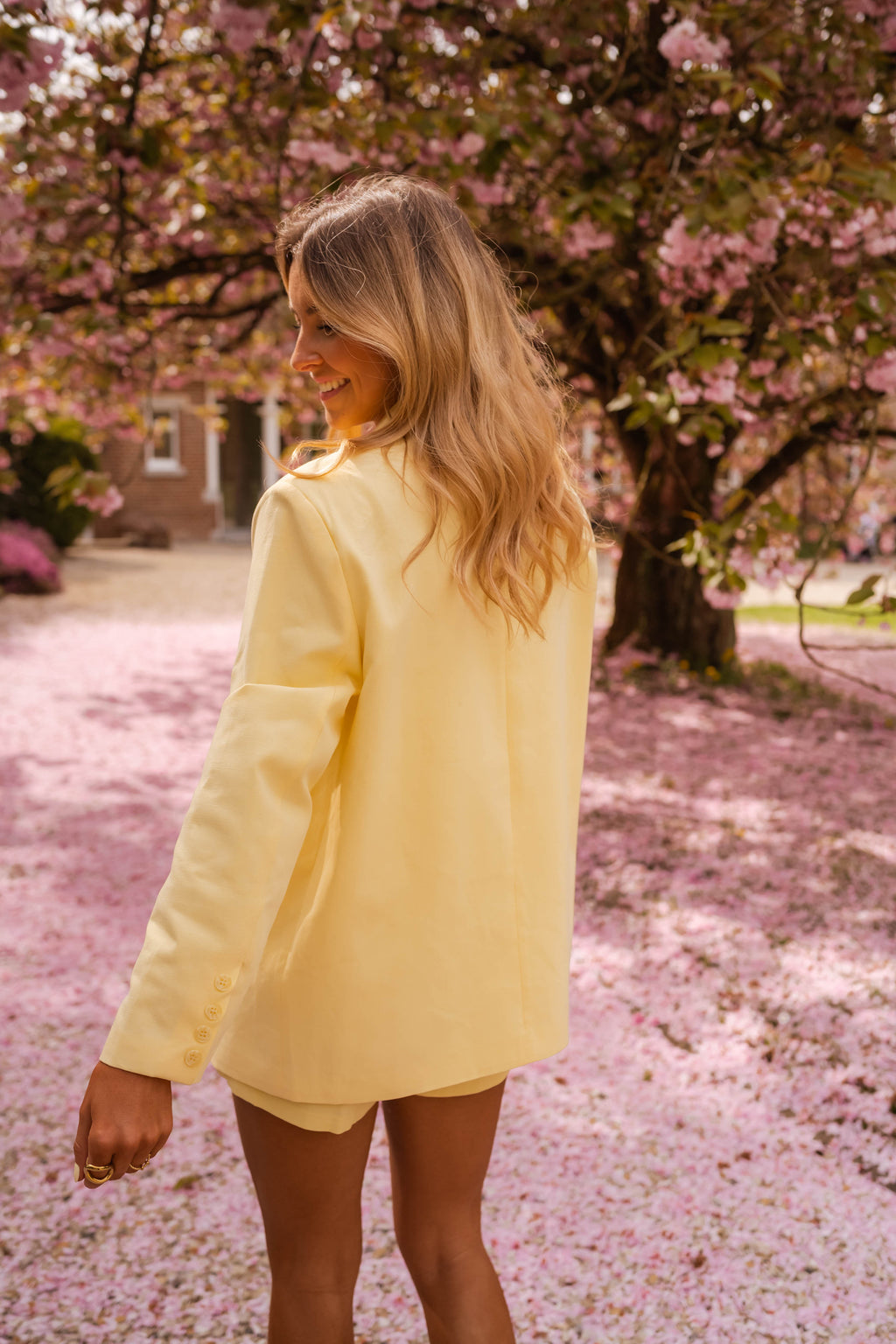 Blazer Jean - jaune