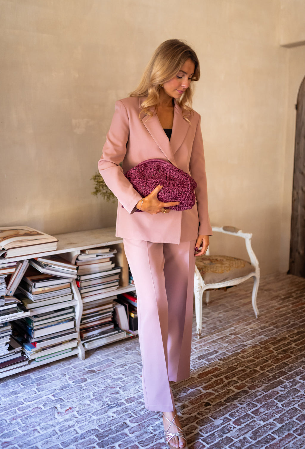 Blazer Maon - vieux rose