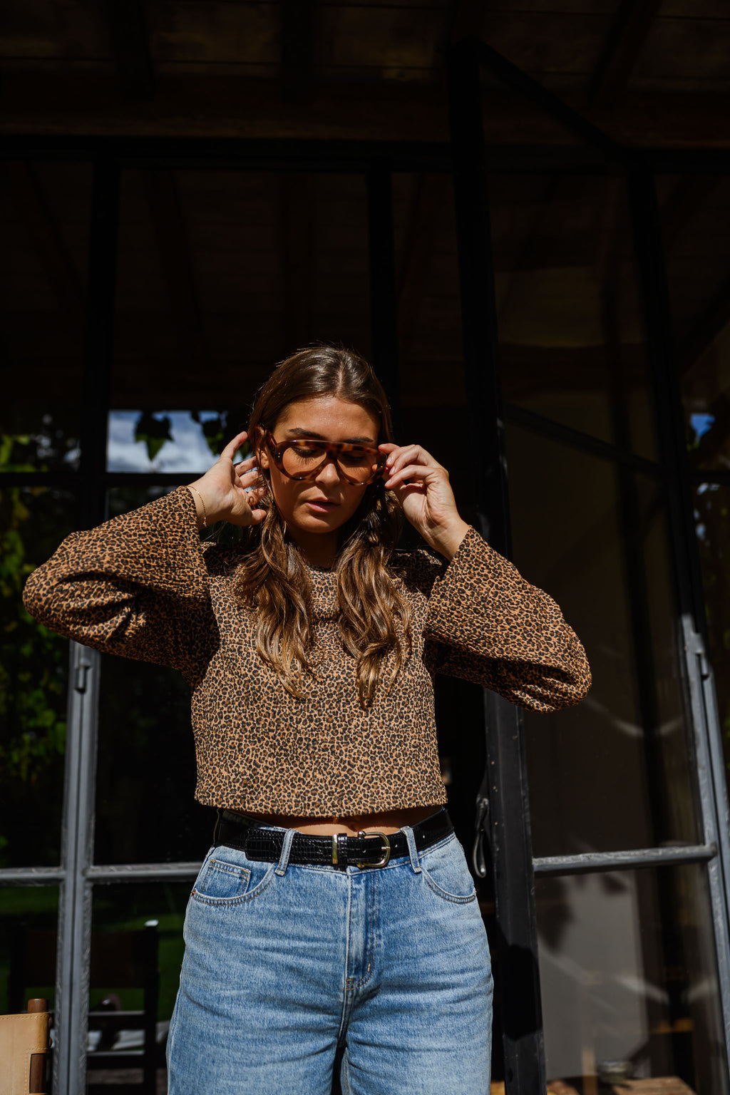 Blouse Analy - léopard