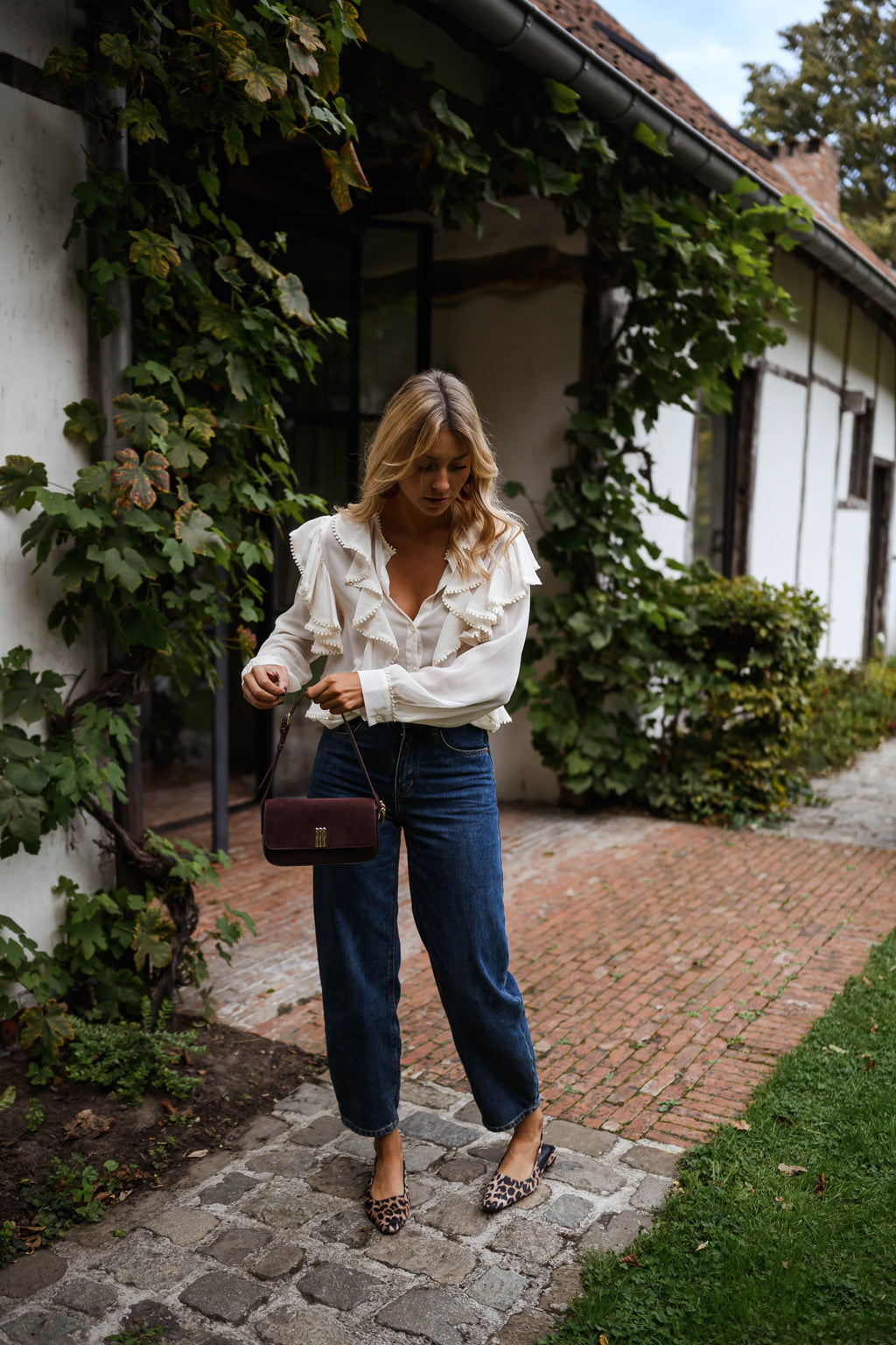 Clarou blouse - ecru