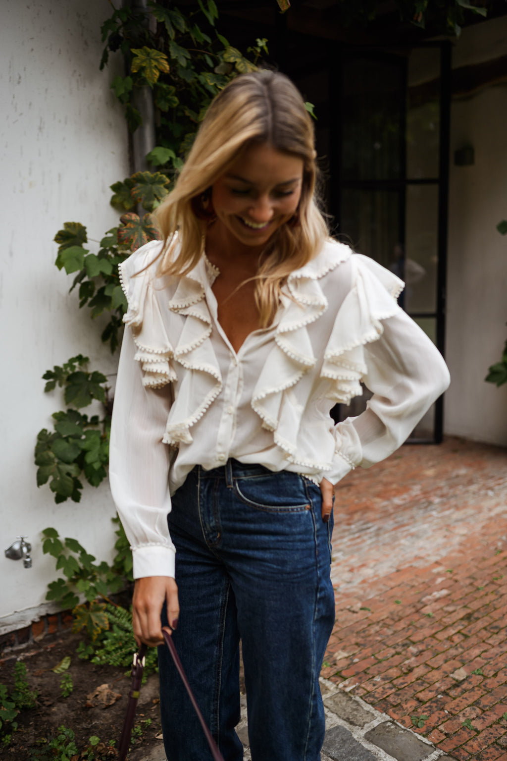 Clarou blouse - ecru