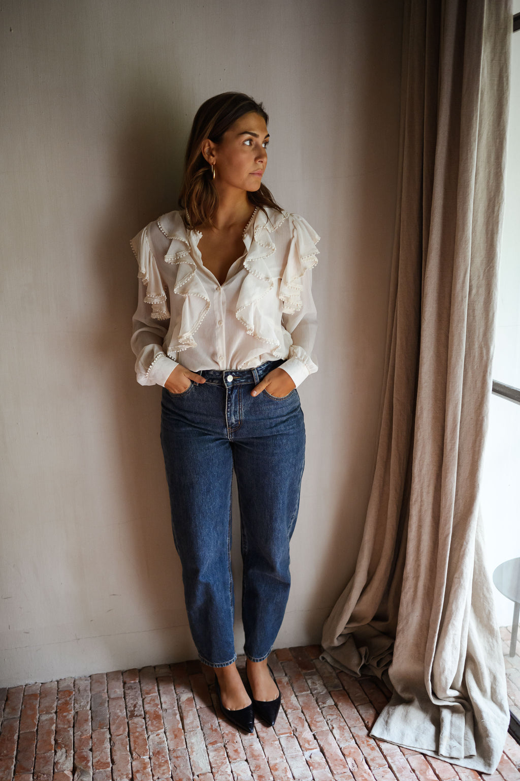 Clarou blouse - ecru