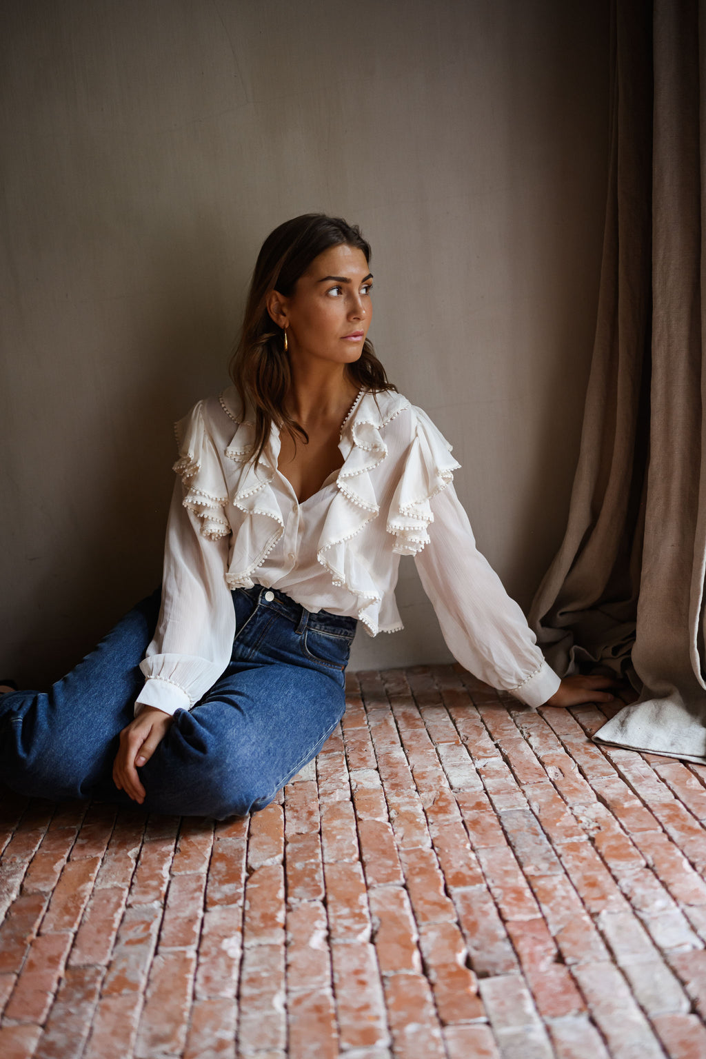Clarou blouse - ecru