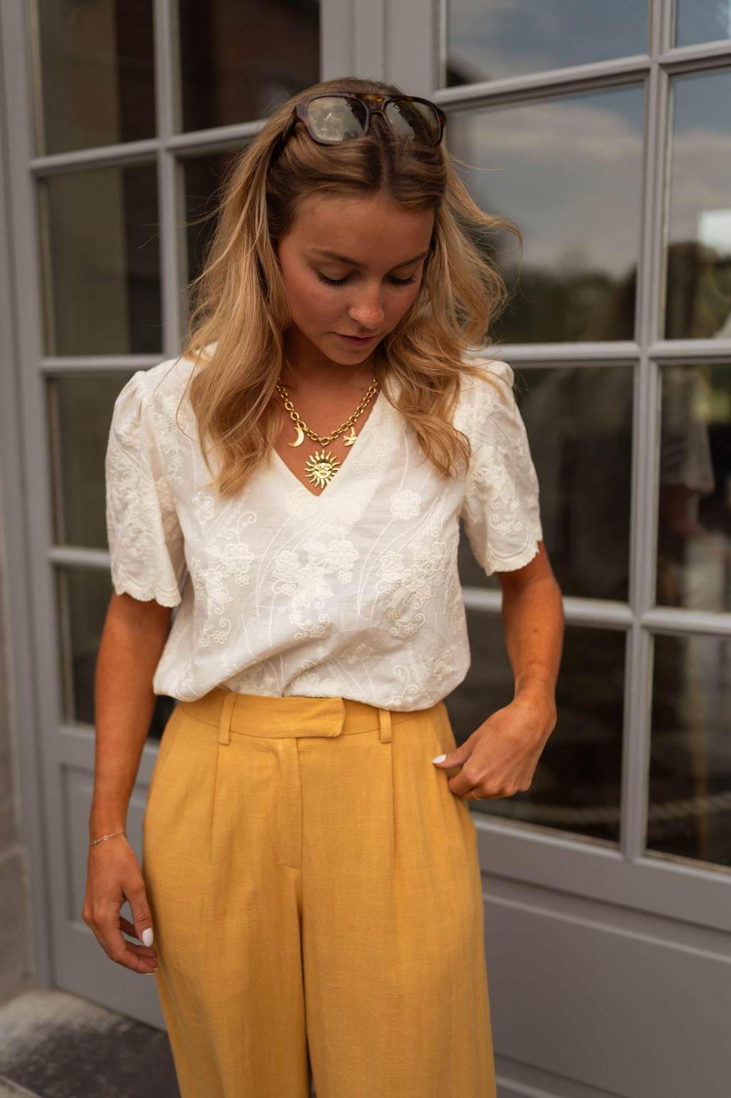 Clothilde blouse - ecru