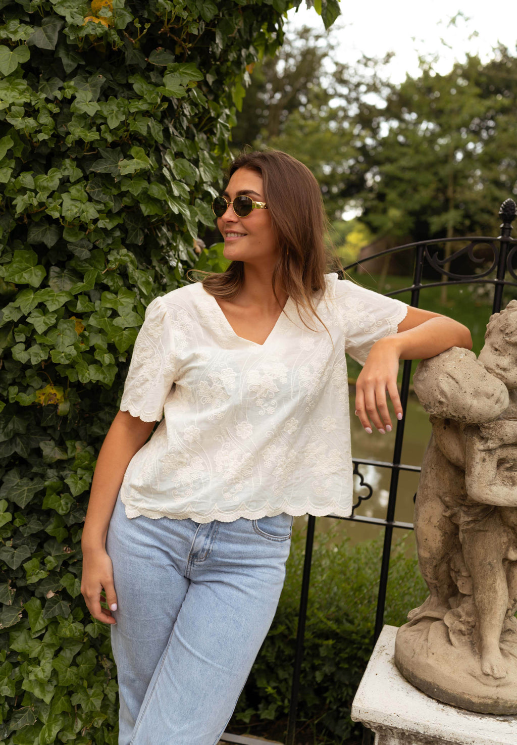 Clothilde blouse - ecru
