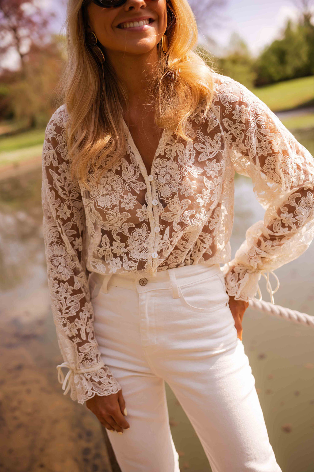 Blouse Dalia - écrue