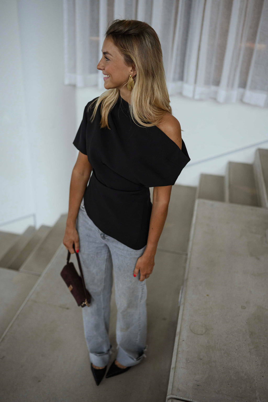 Maria blouse - black
