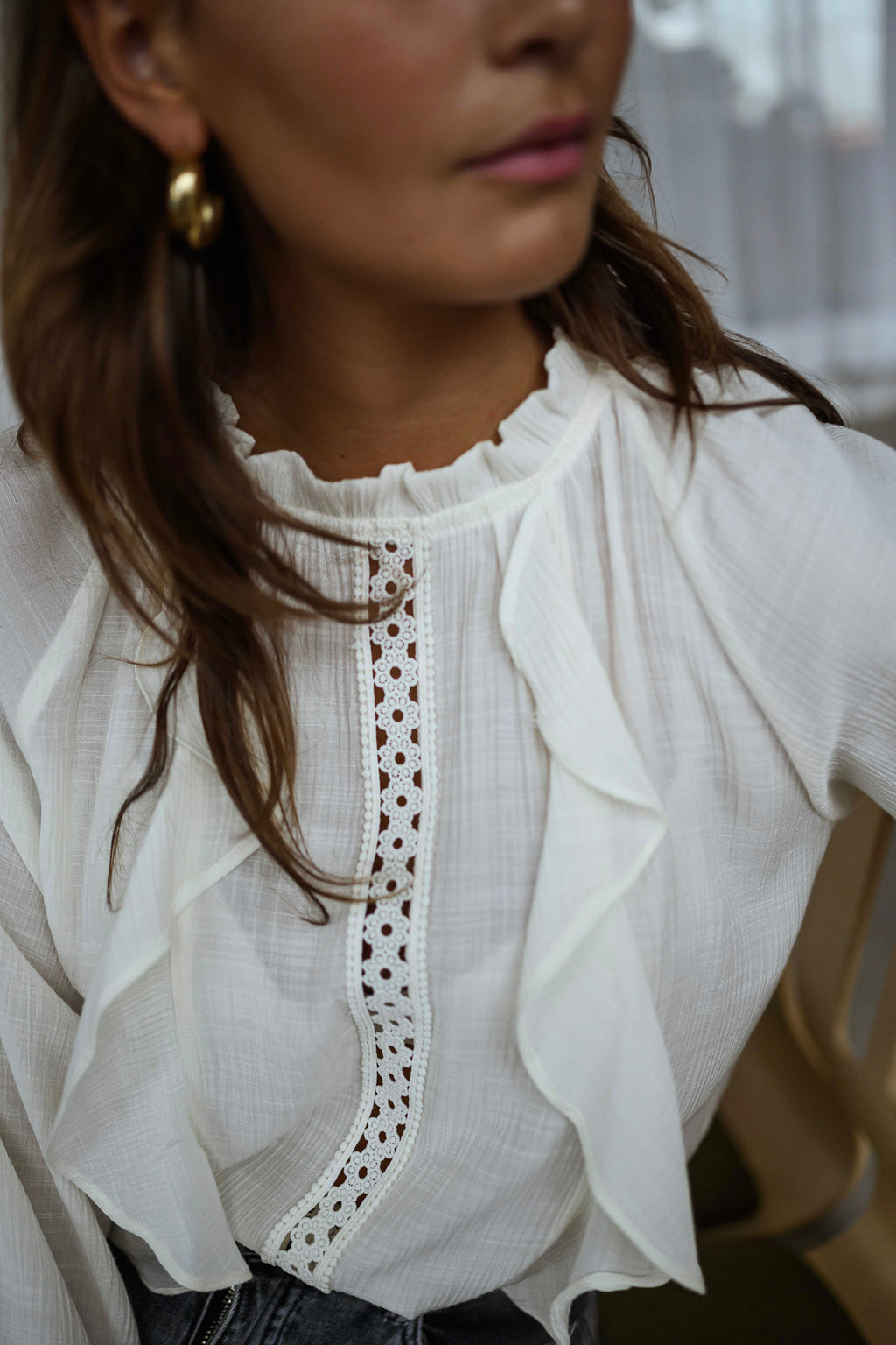 Meggy blouse - ecru