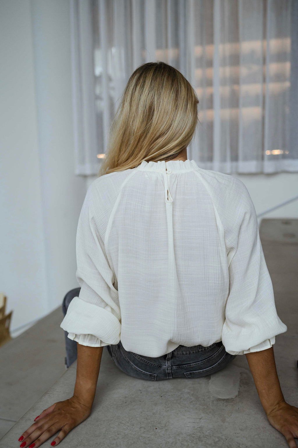 Meggy blouse - ecru