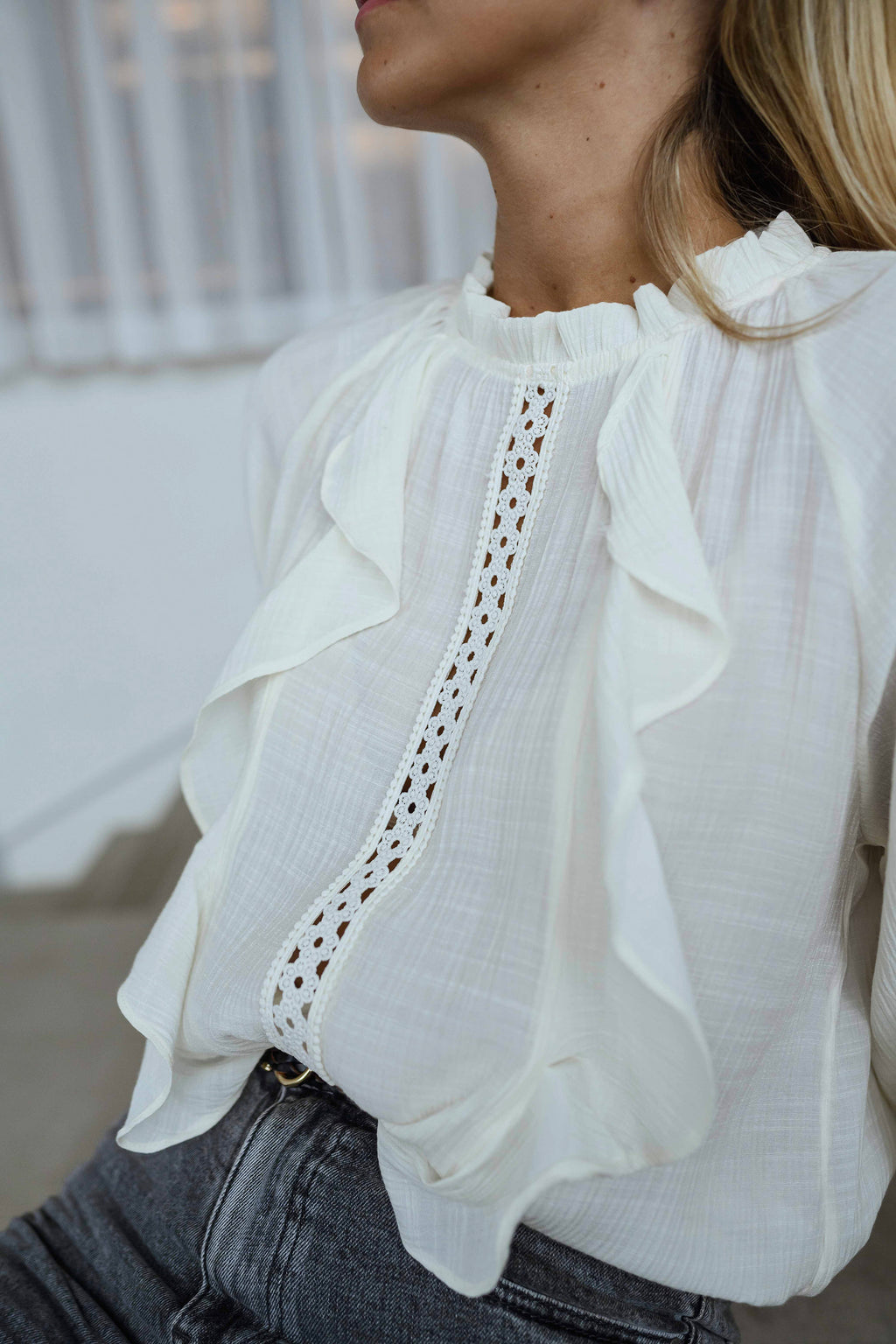 Meggy blouse - ecru