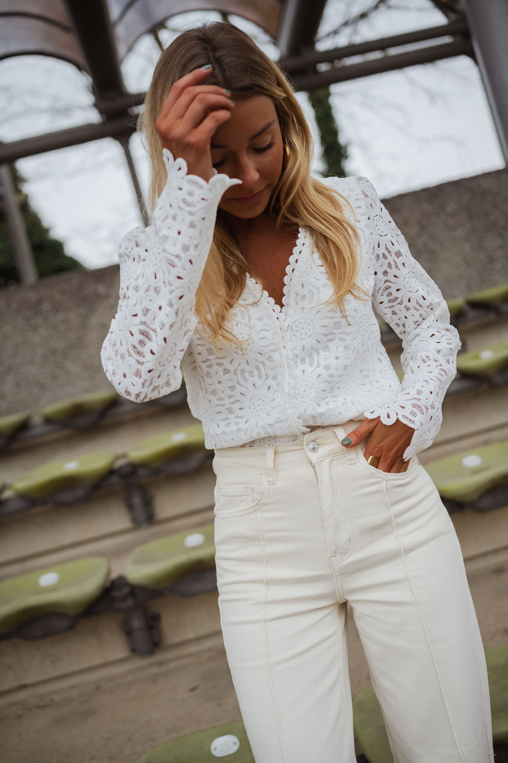 Blouse Olivan - écrue
