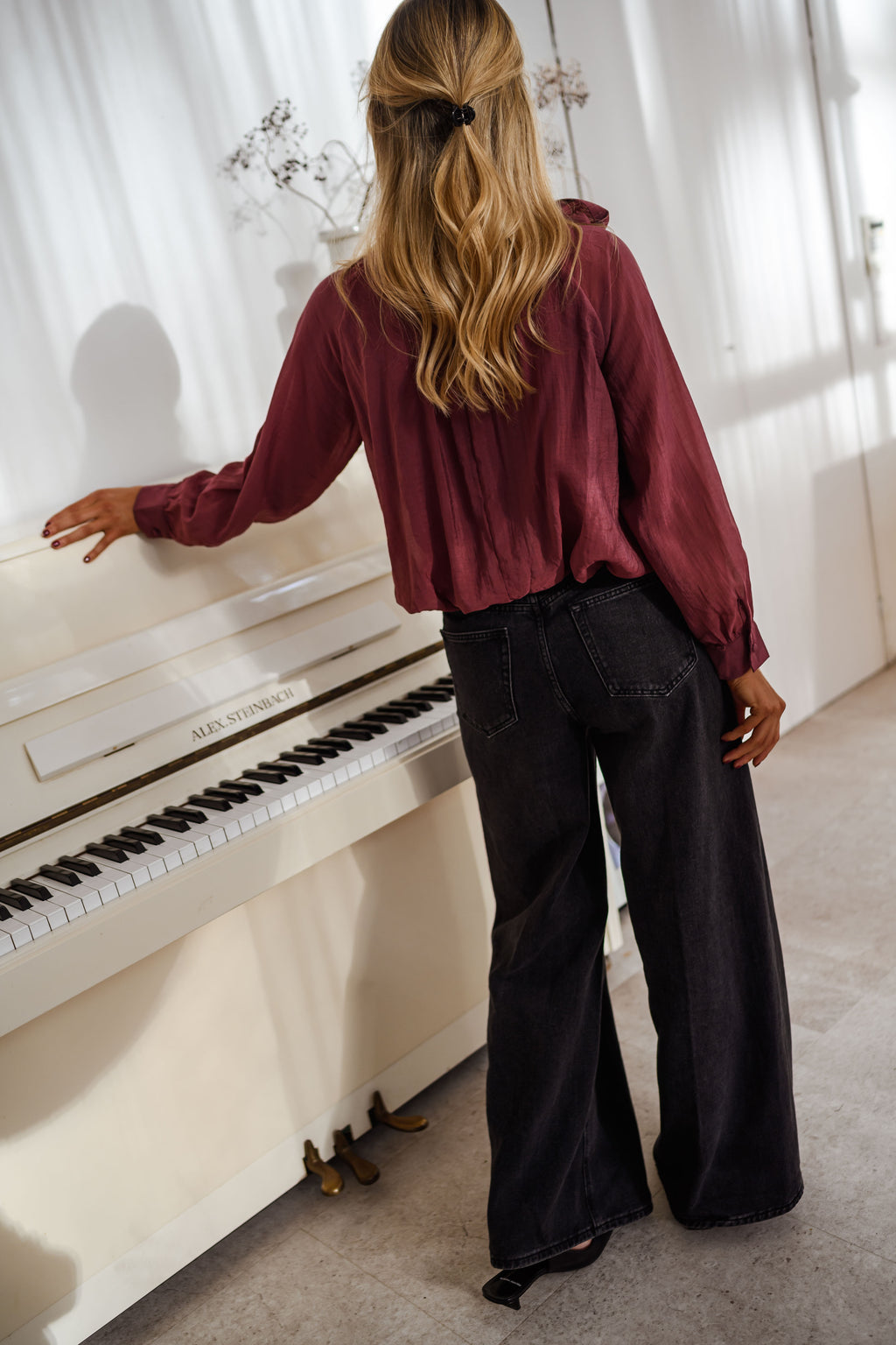 Blouse Pavel - bordeaux