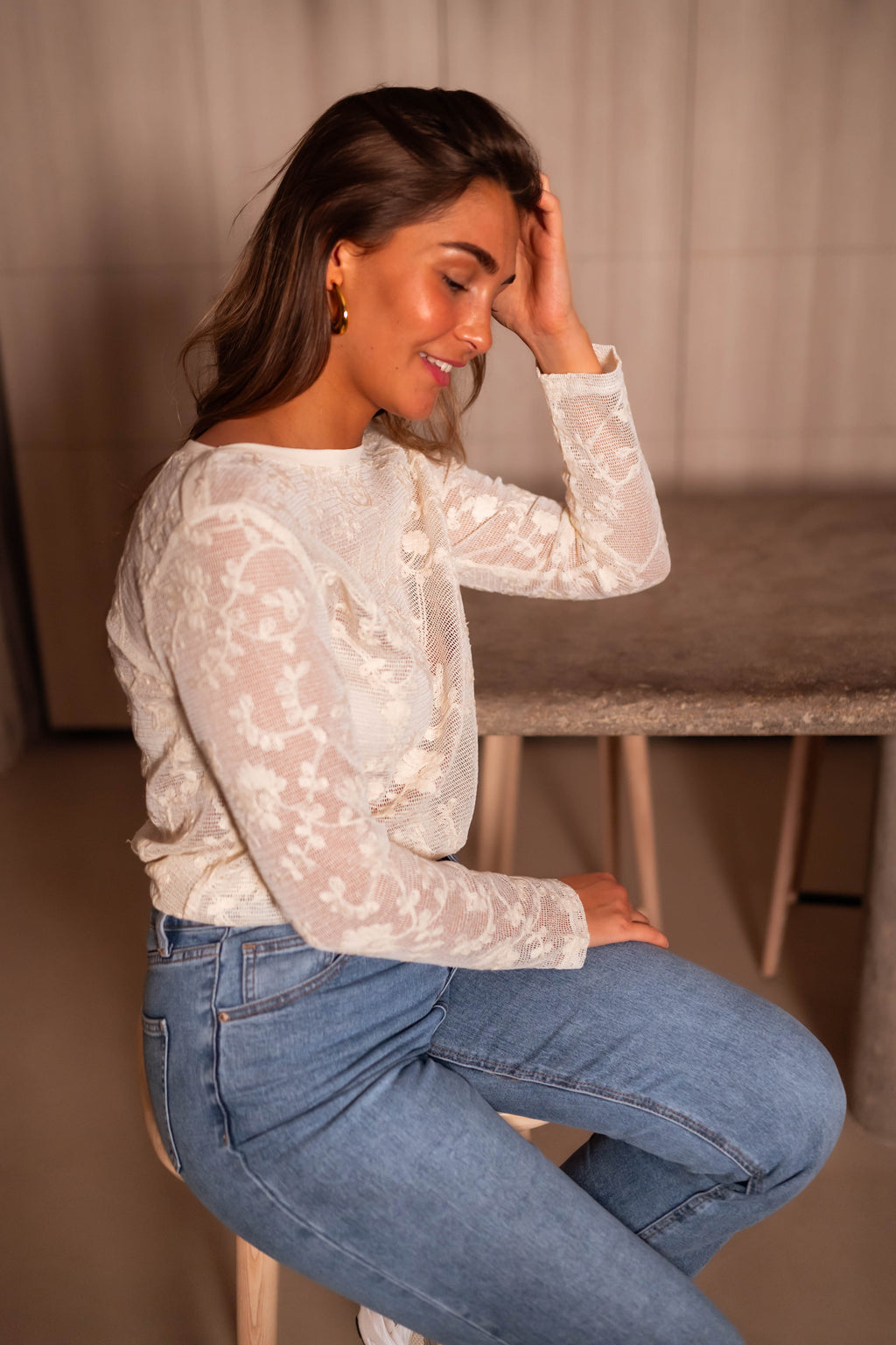Blouse Robyne - écrue