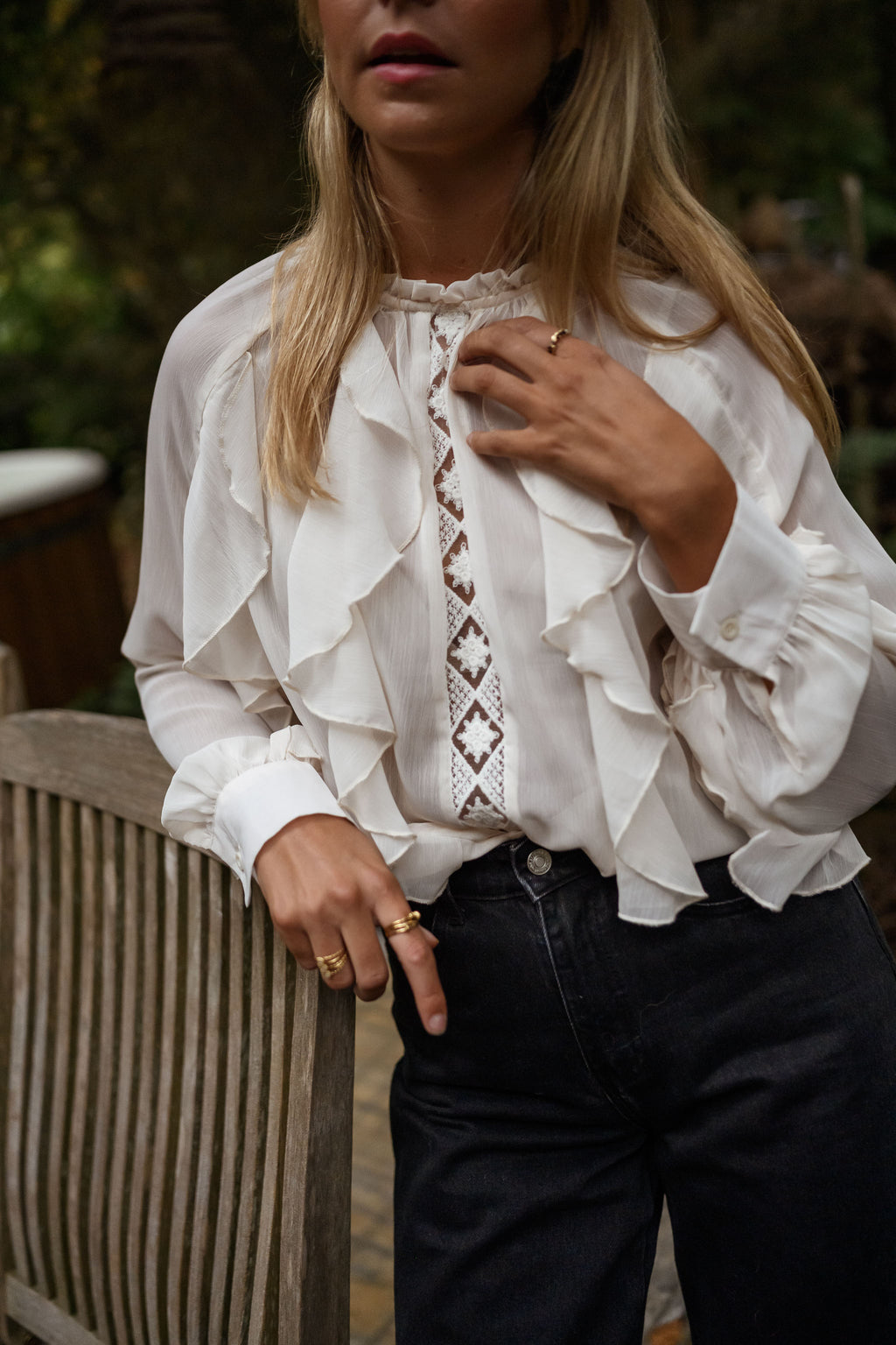 Blouse Sasou - écrue