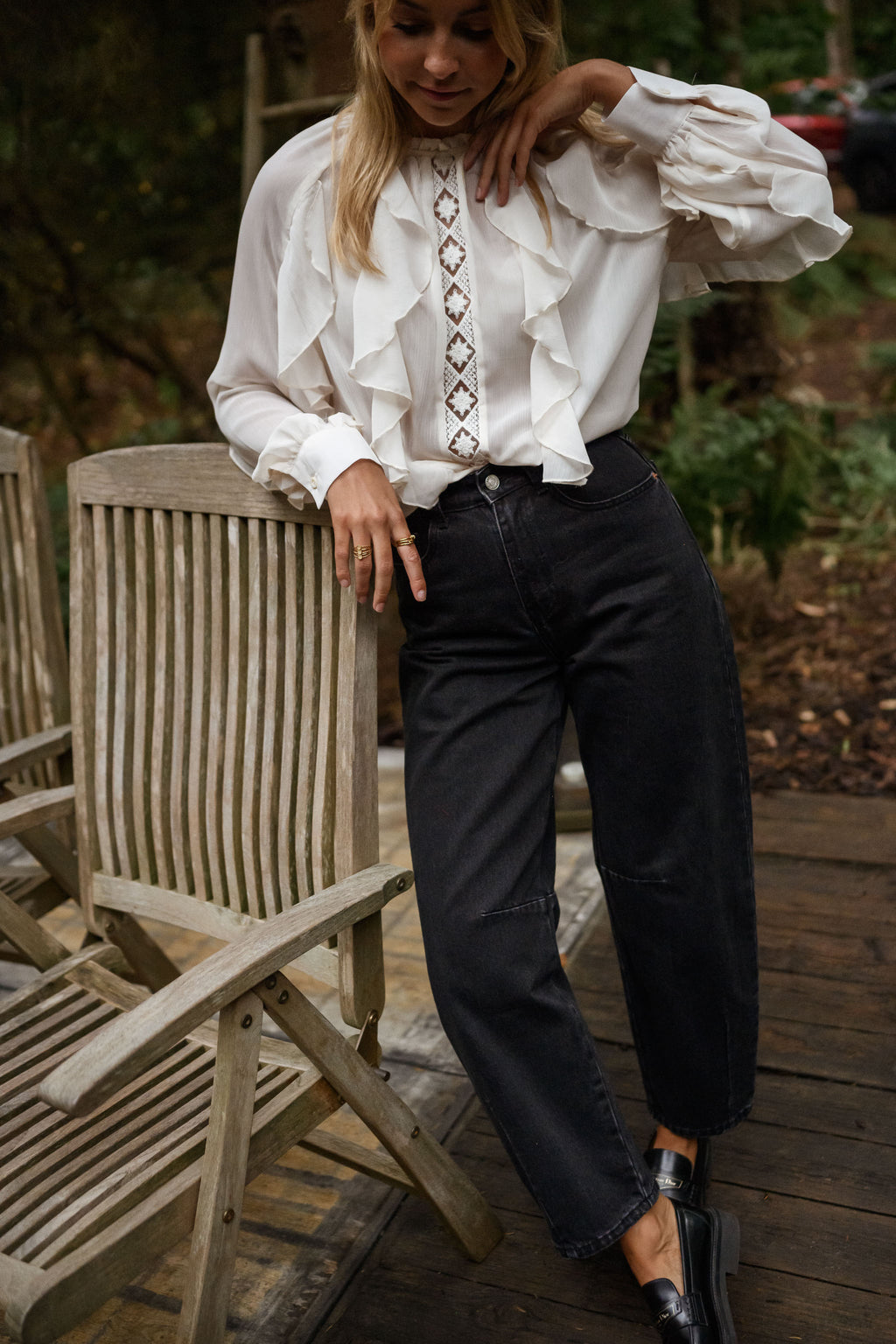 Blouse Sasou - écrue