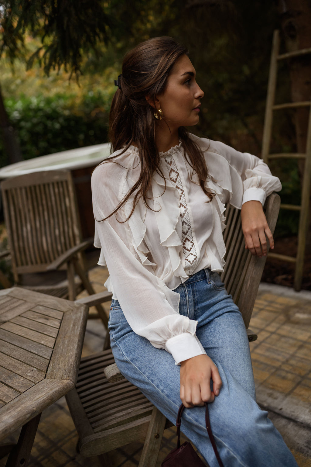 Blouse Sasou - écrue