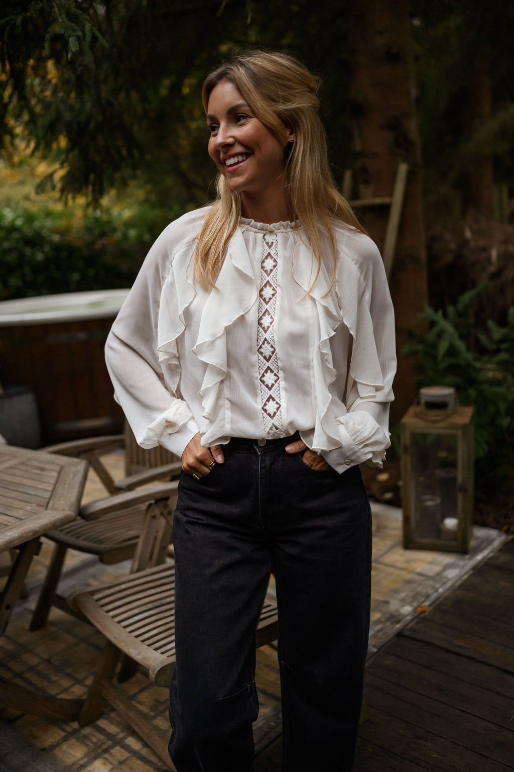 Blouse Sasou - écrue