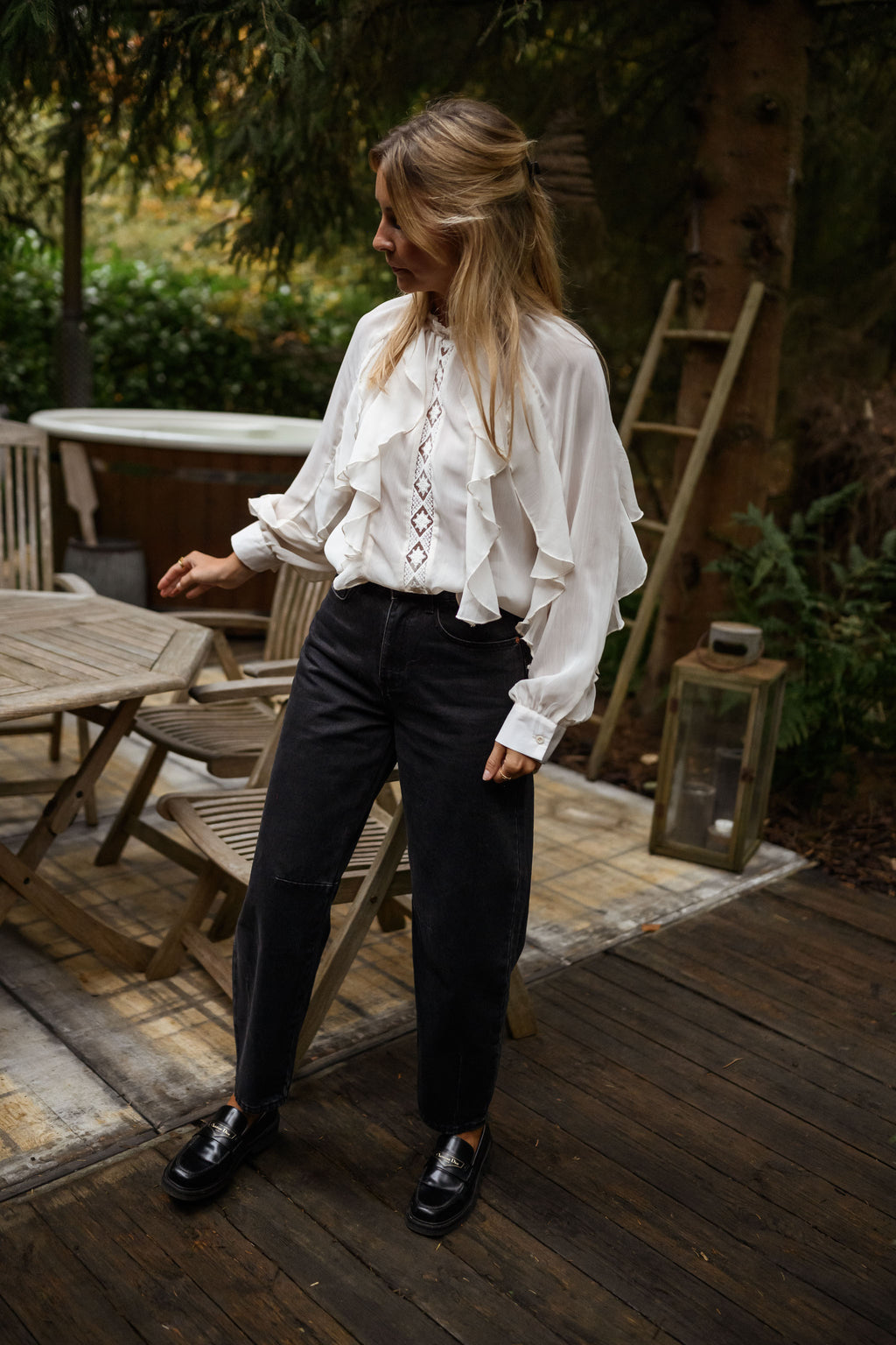 Blouse Sasou - écrue