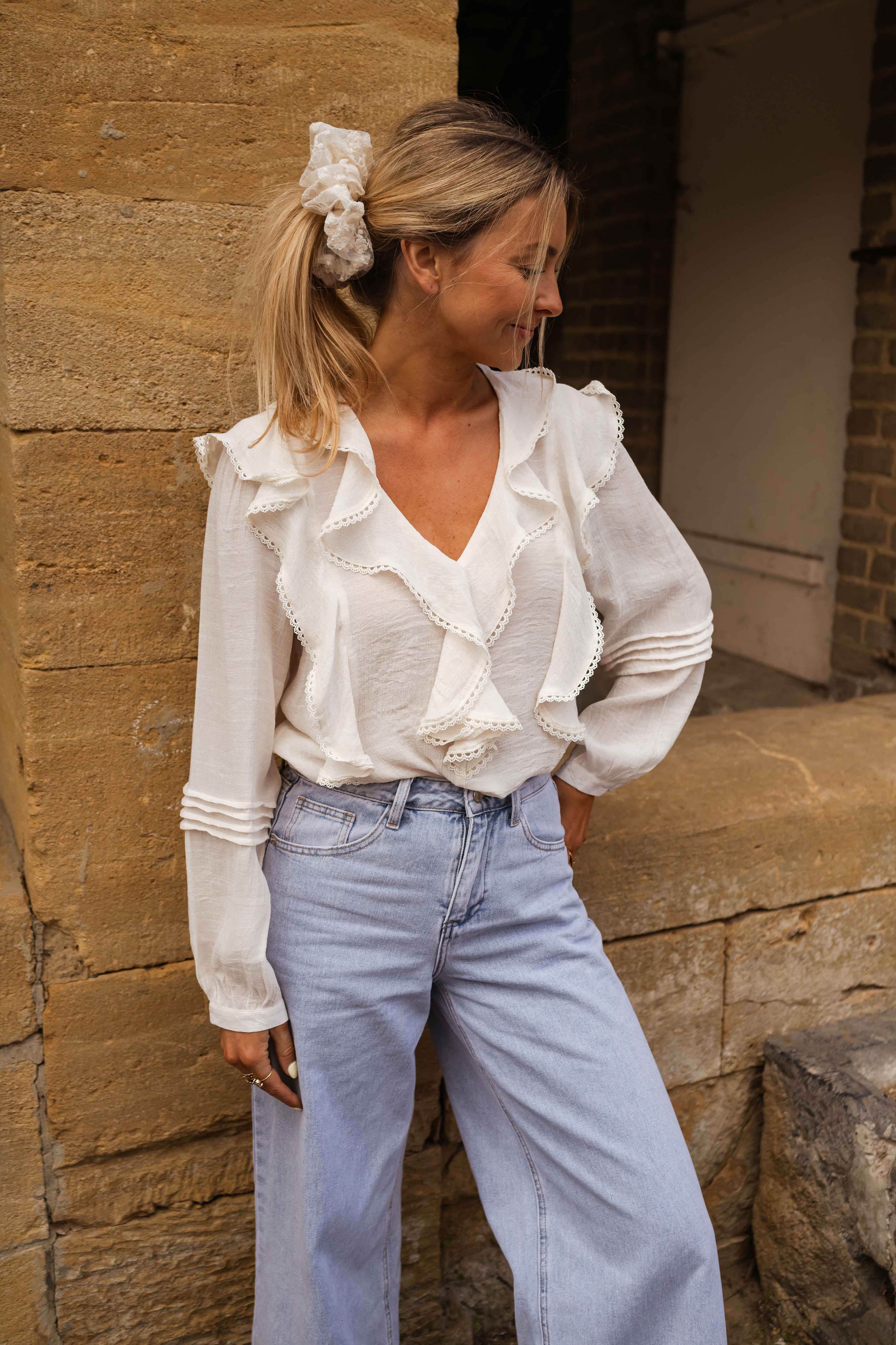 新品2024 Rene ❁ 初夏のDaily Style Blouse 36 Designer Blouses & Shirts for Women | Elegant to Casual Tops