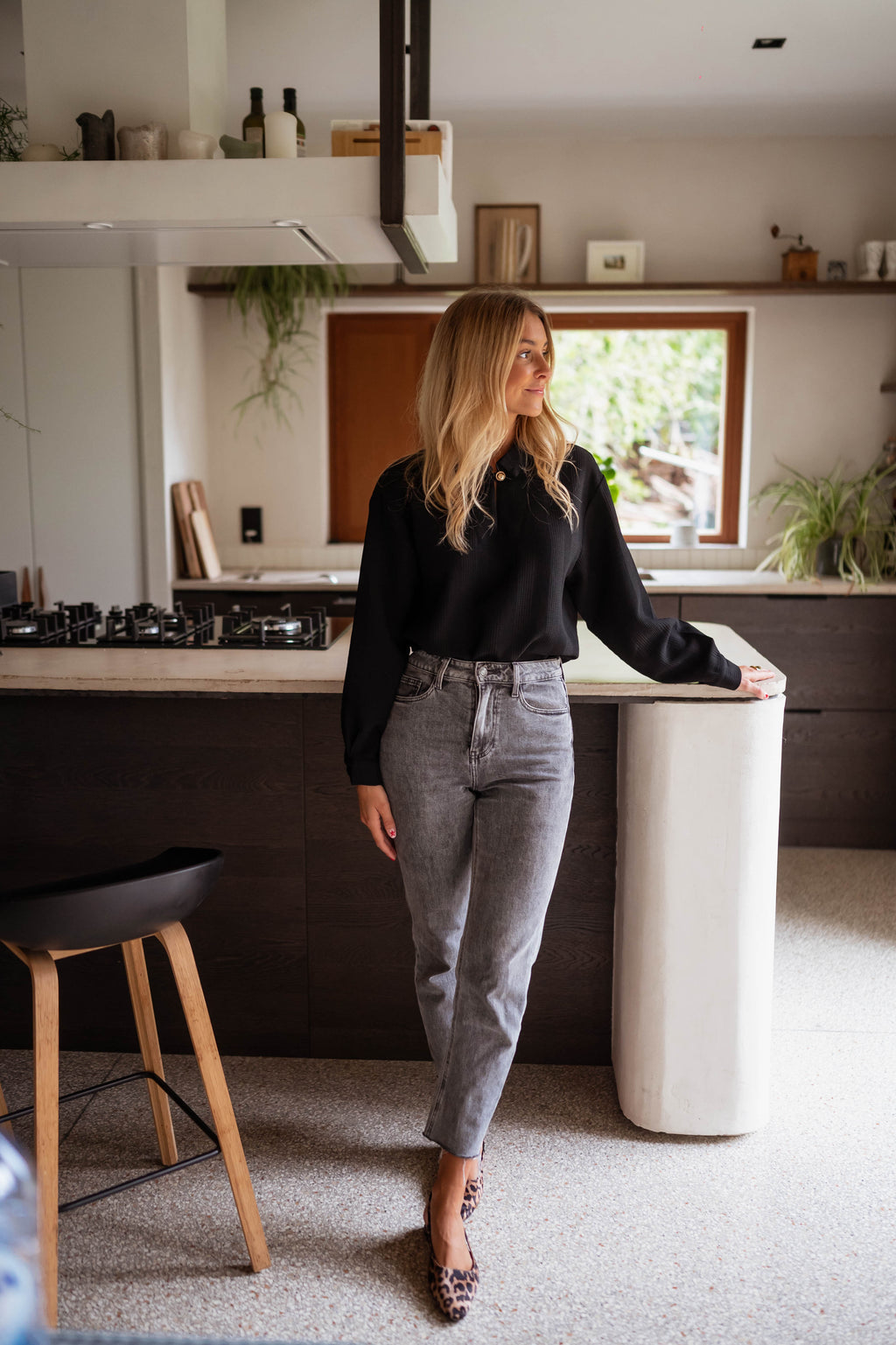 Blouse Tully - noire
