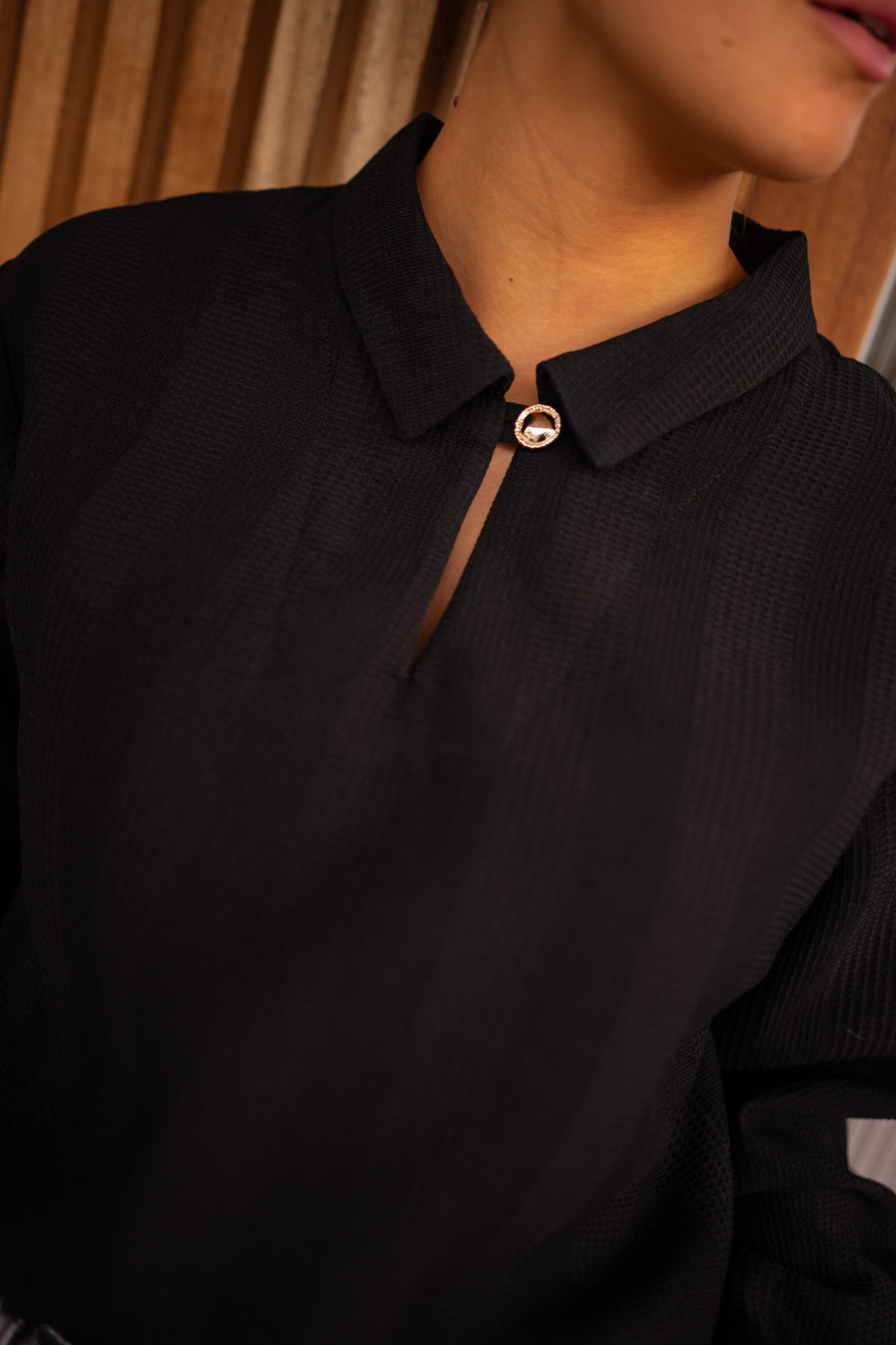 Blouse Tully - noire