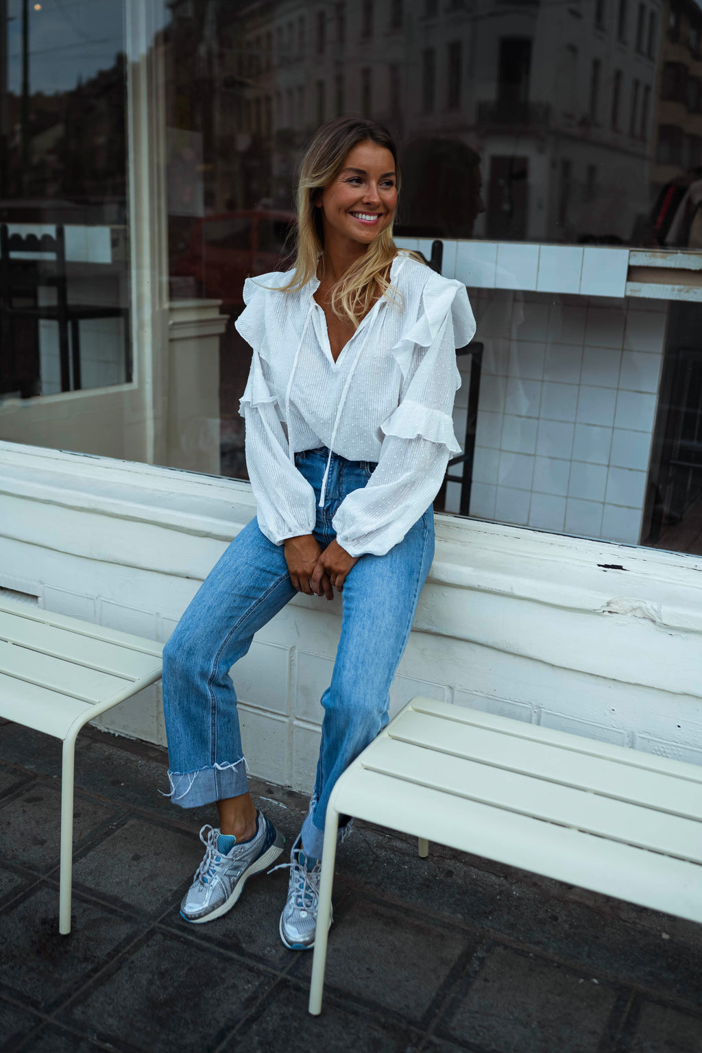 Blouse Tiega - écrue