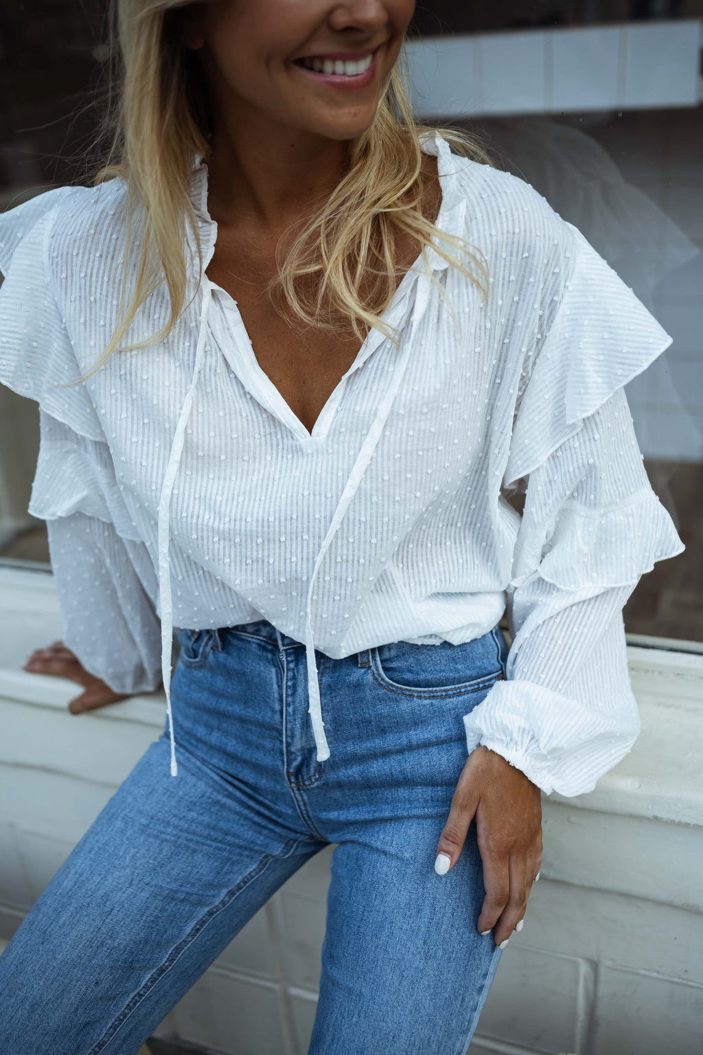 Blouse Tiega - écrue