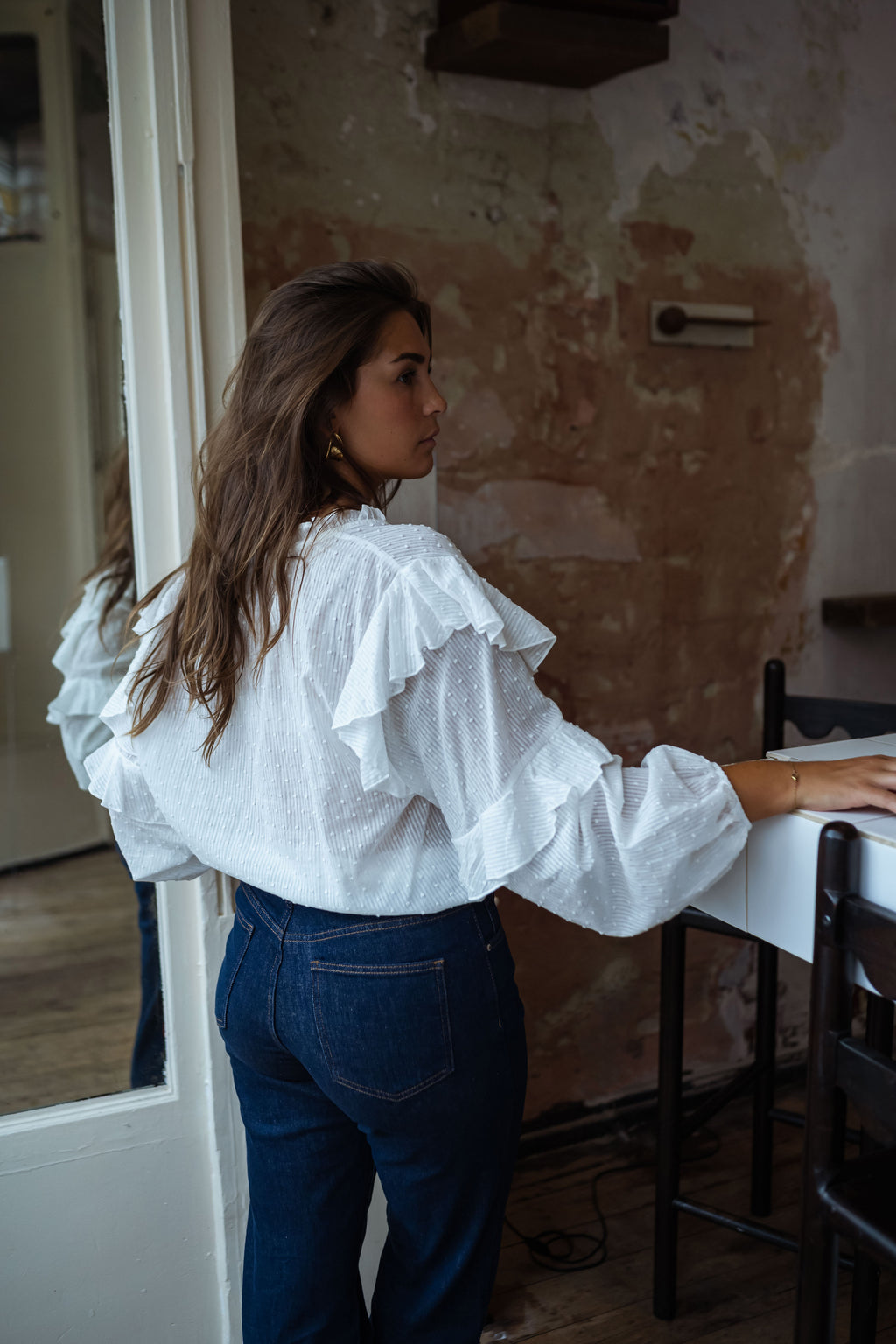 Blouse Tiega - écrue