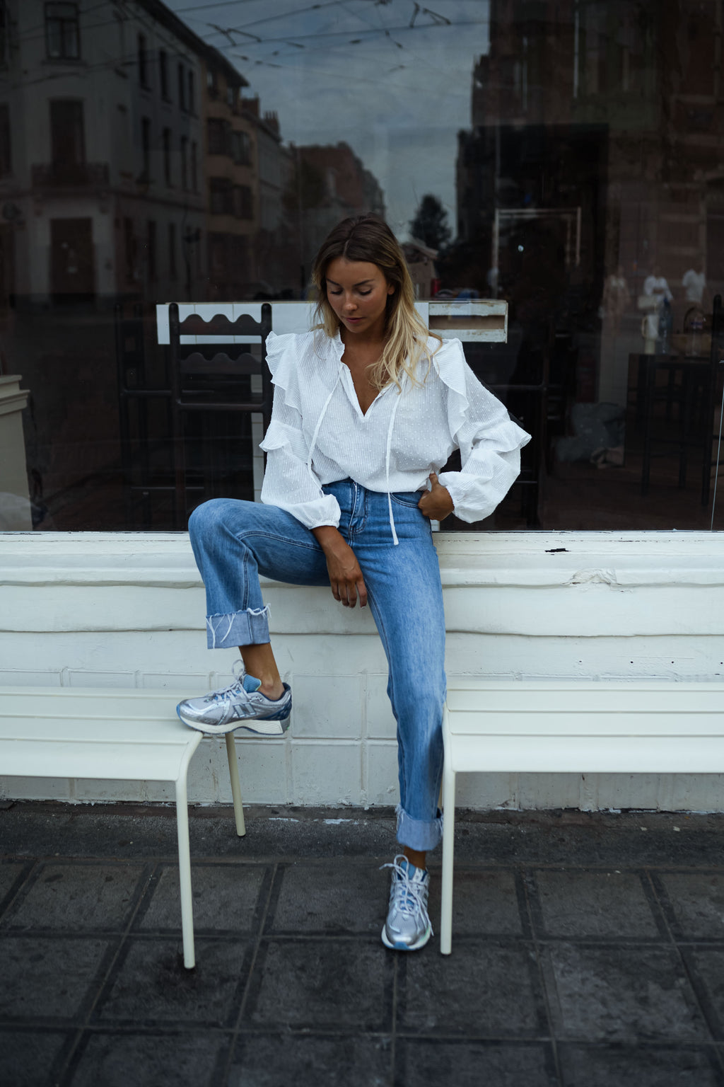 Blouse Tiega - écrue