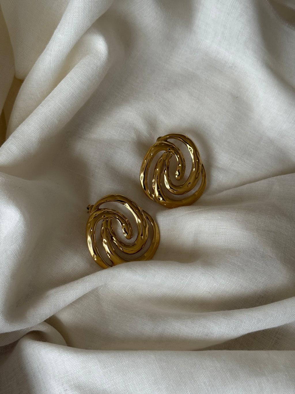 Boucles d'oreilles Philo - dorées