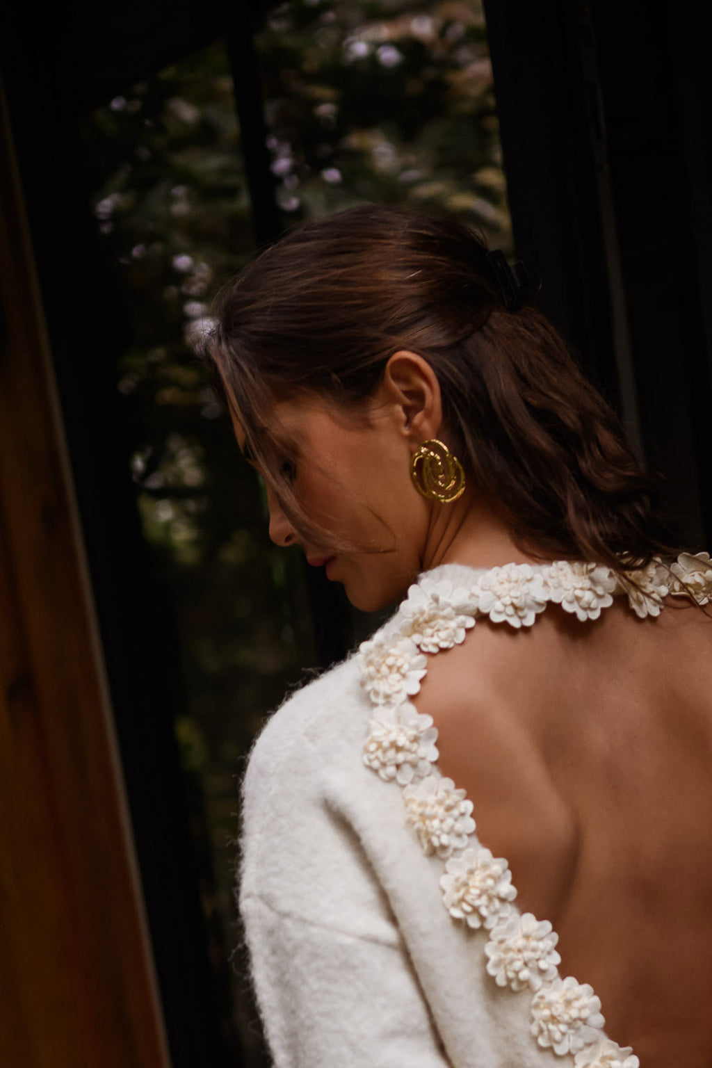 Boucles d'oreilles Philo - dorées