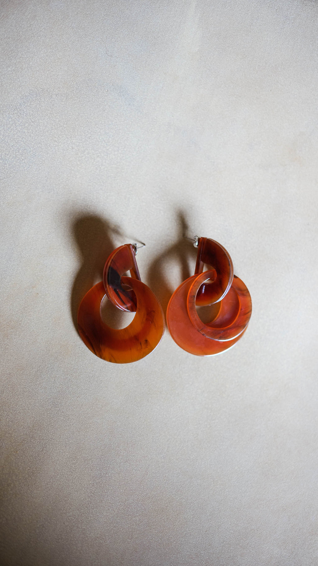 Boucles d’oreilles Zia - brunes